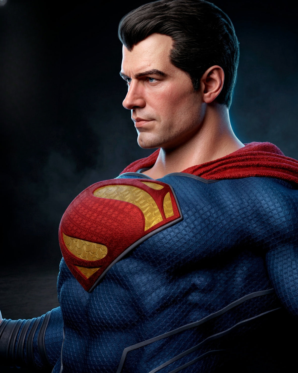 1566 Man of Steel_Superman - STL 3D Print Files