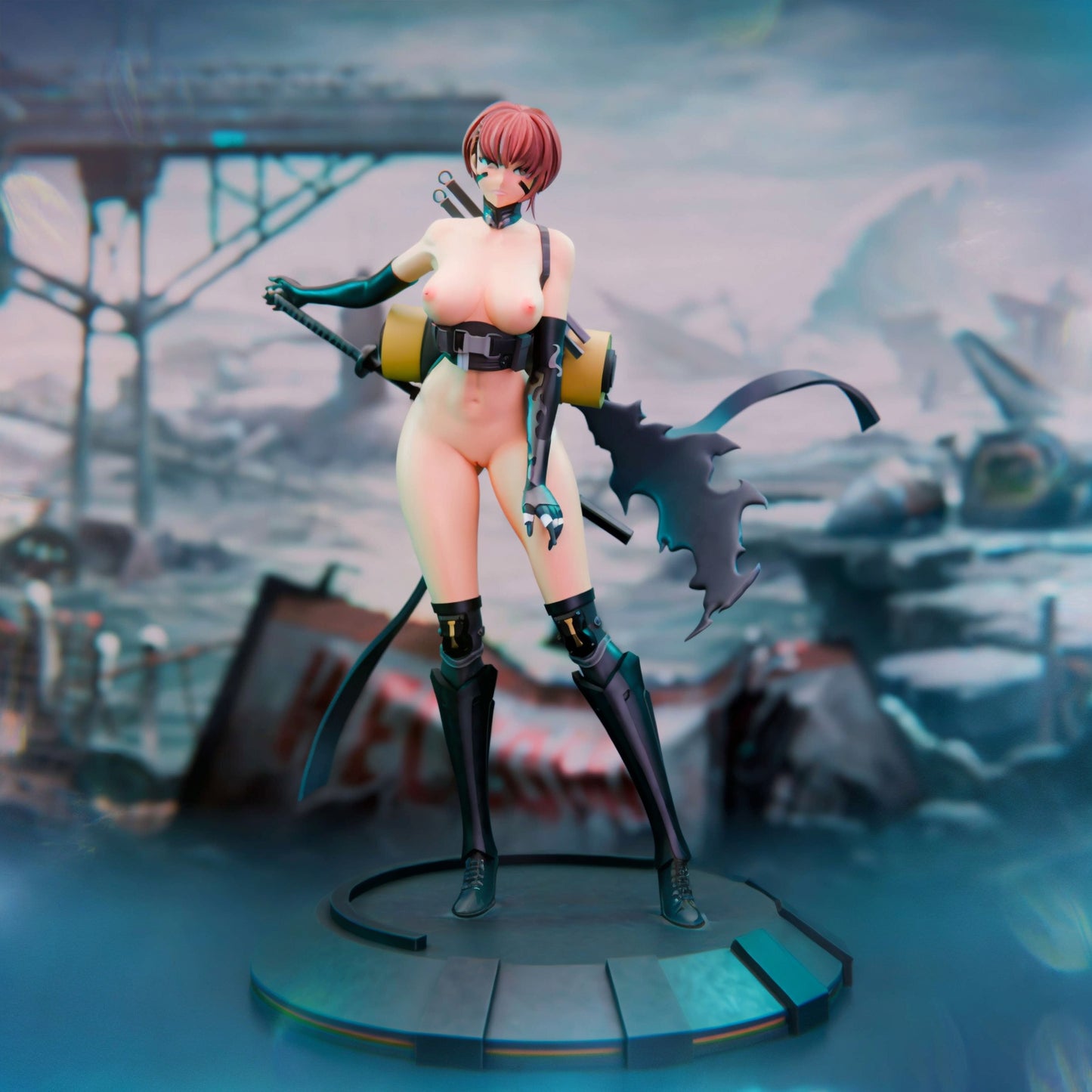 0885 Delta Ninja Thief NSFW - STL 3D Print Files