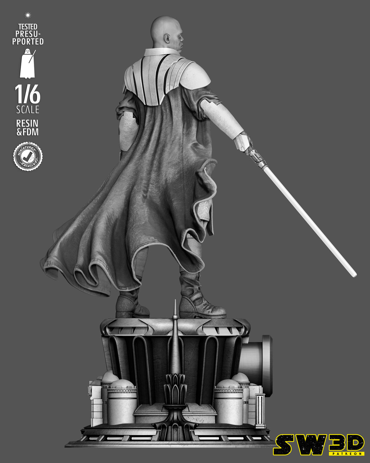 2125 Mace Windu_Star Wars - STL 3D Print Files