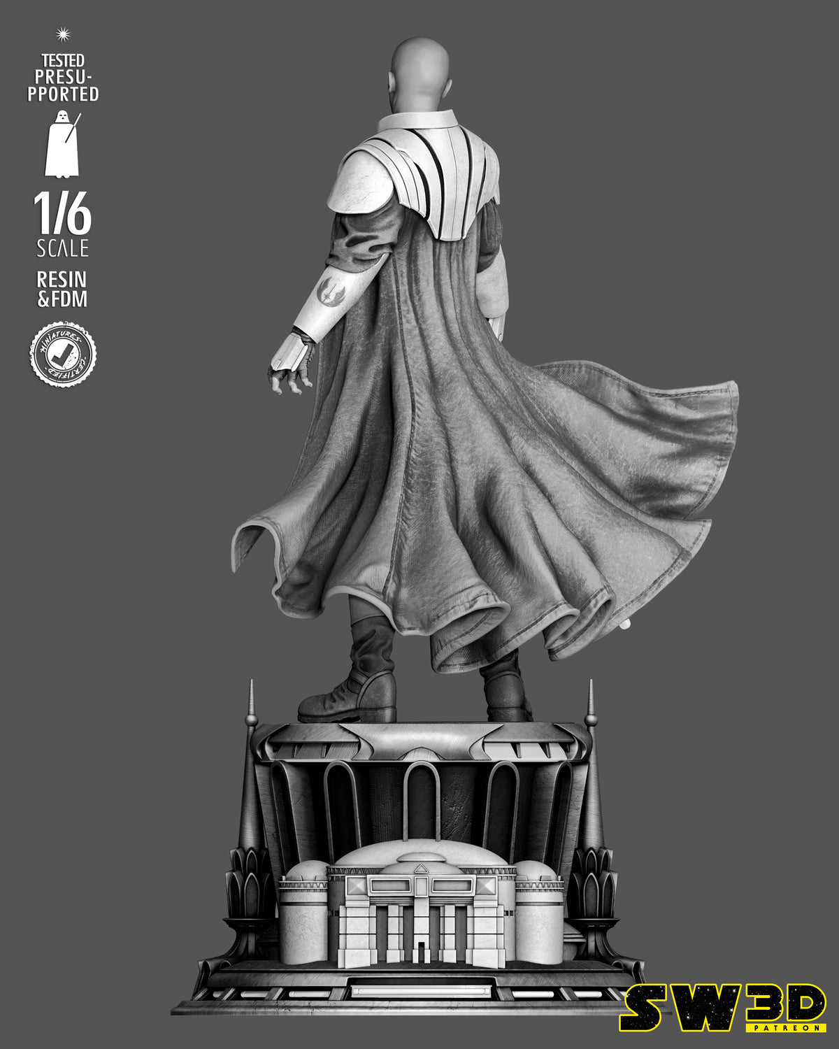 2125 Mace Windu_Star Wars - STL 3D Print Files