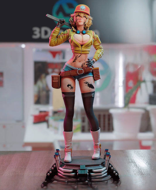 0451 Cindy Aurum NSFW - Final Fantasy - STL 3D Print Files