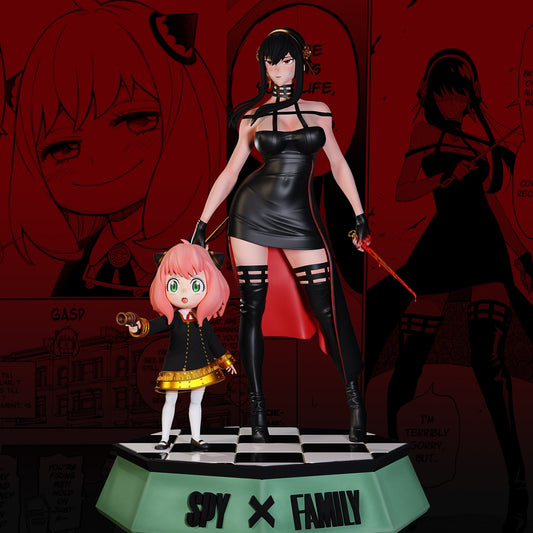 0705 Yor Forger NSFW and Anya Forger - Spy x Family (1364) - STL 3D Print Files