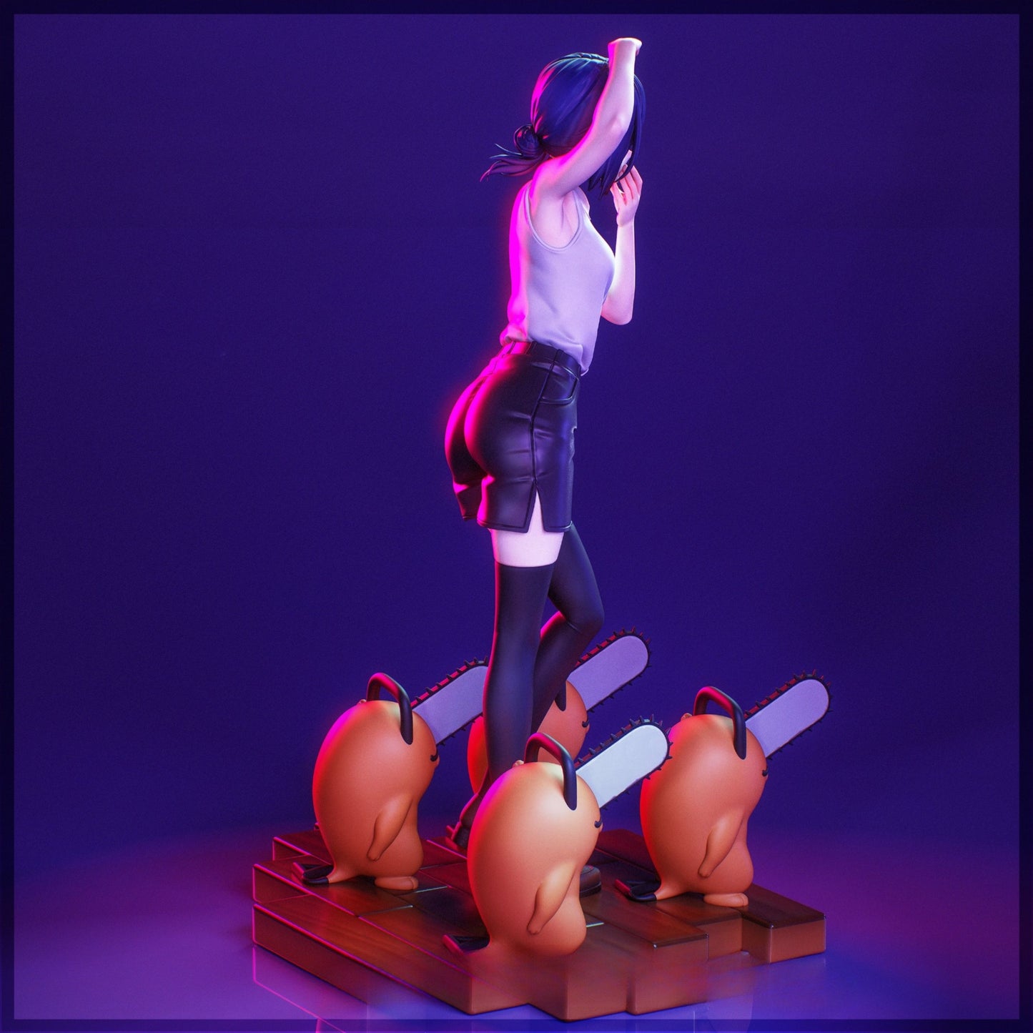 0531 Reze_Chainsaw Man - STL 3D Print Files