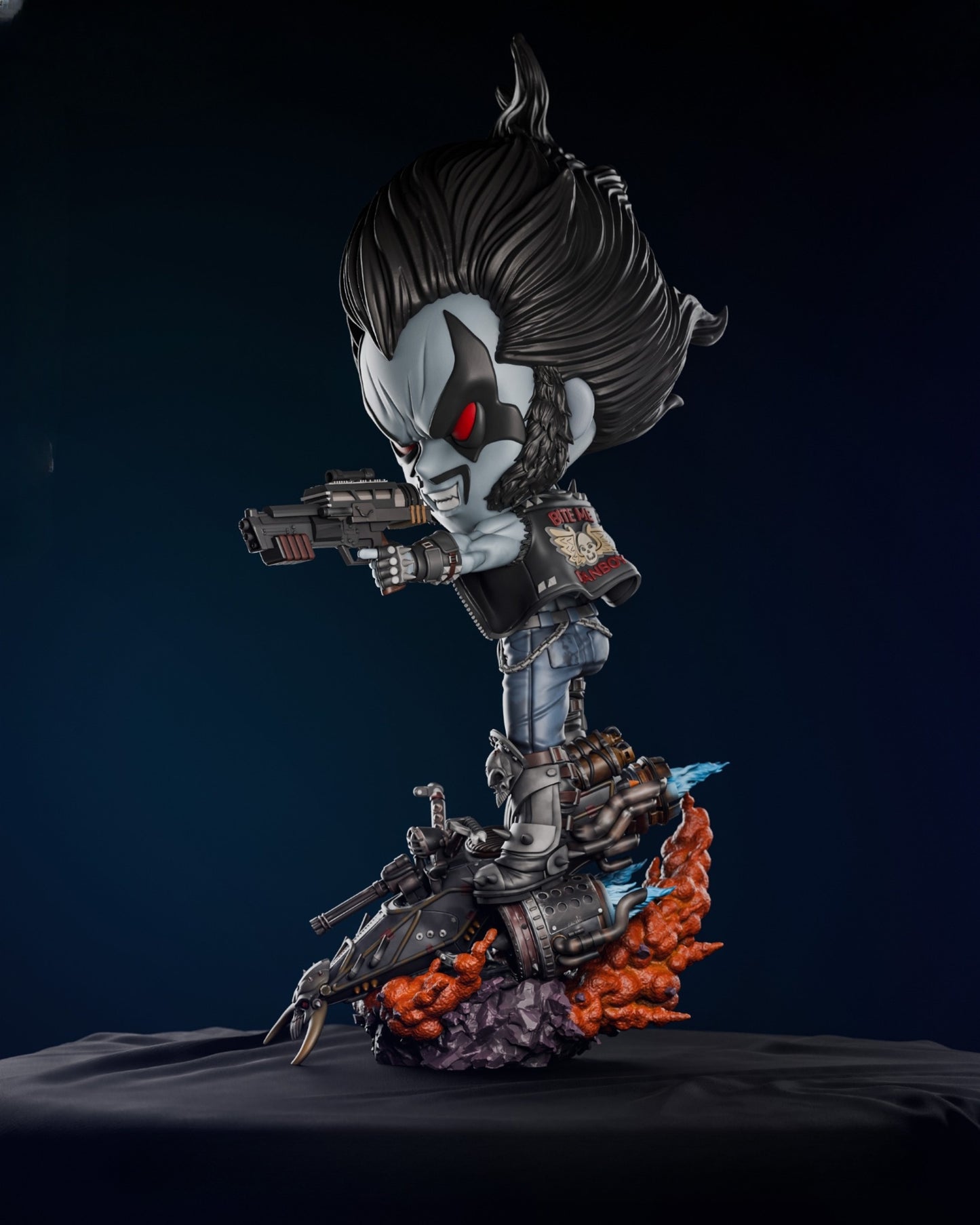 0619 Lobo Chibi - STL 3D Print Files