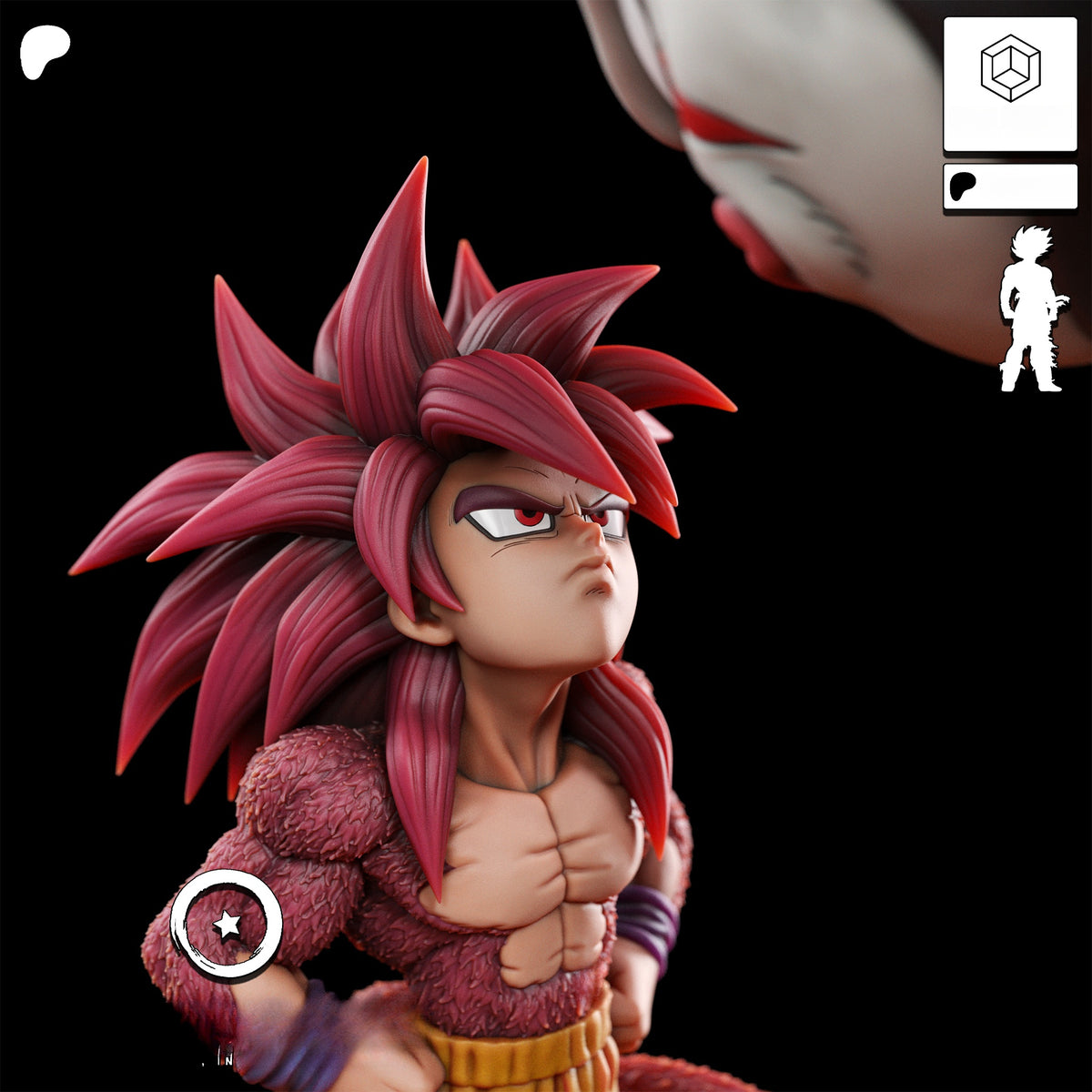 1763 Goku vs Gomah_Dragon Ball Daima - STL 3D Print Files