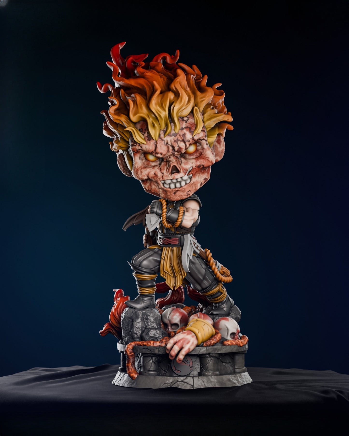 0577 Scorpion_Chibi - STL 3D Print Files