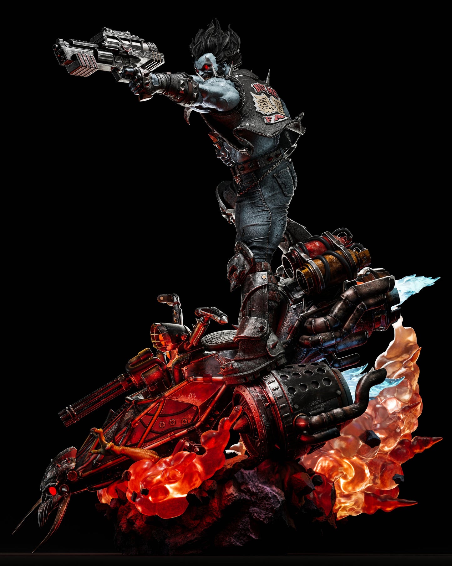 0988 Lobo - DC Comics (2351) - STL 3D Print Files