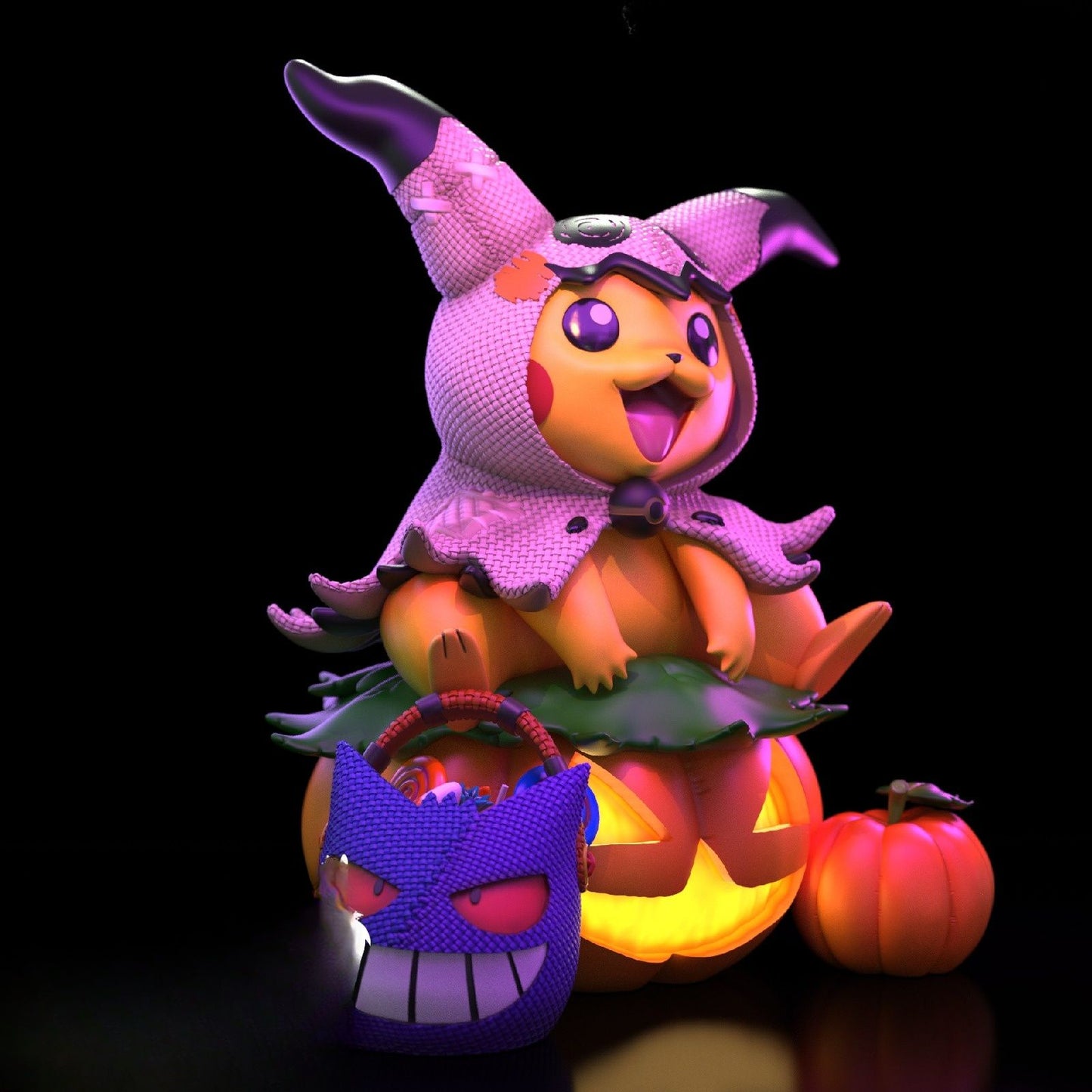 0252 Pikachu Pokemon - STL 3D Print Files