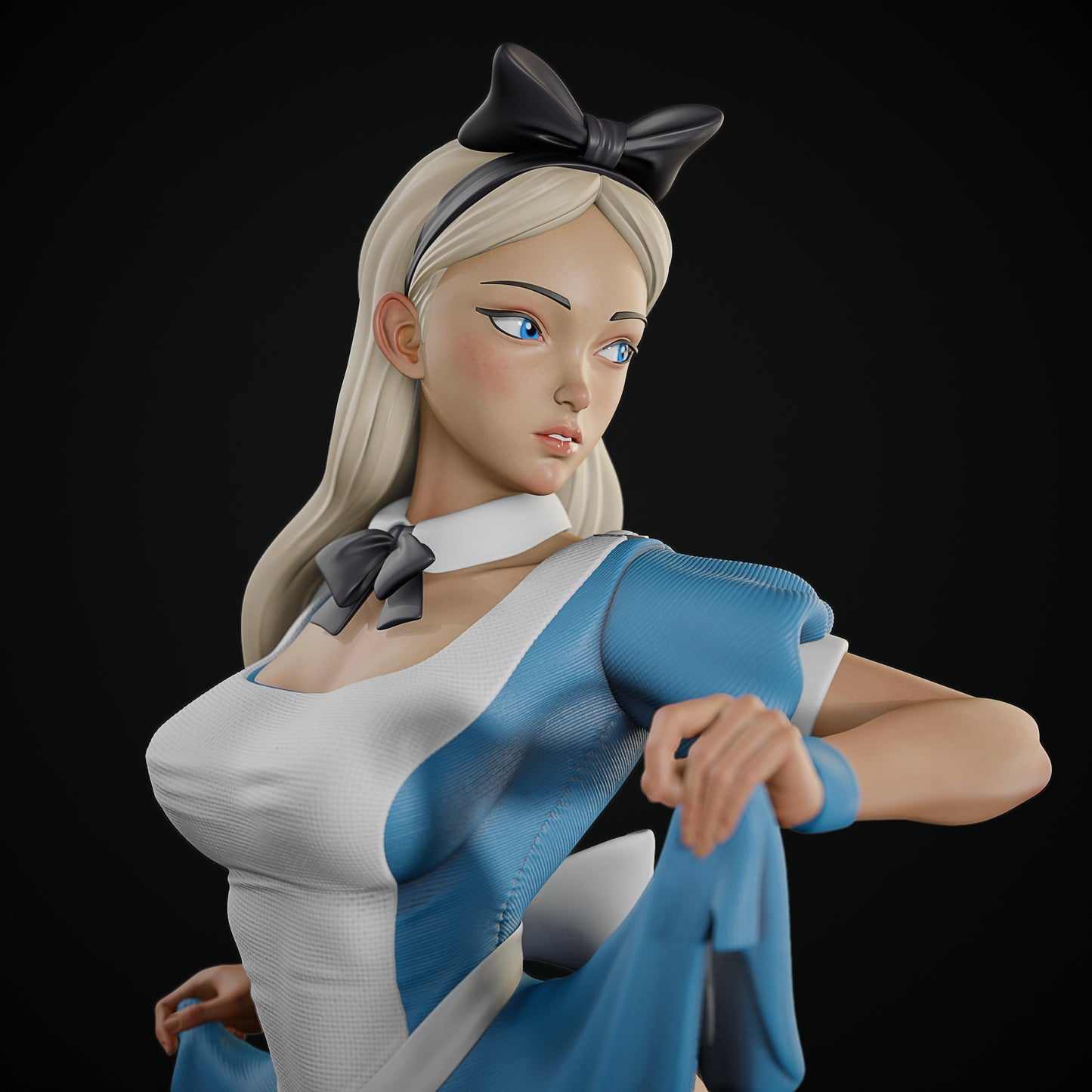 1585 Alice in Wonderland - STL 3D Print Files