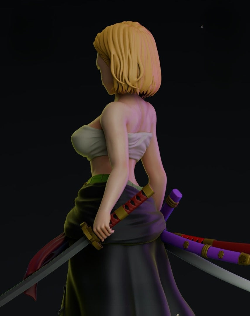 1148 Android 18 vs Zoro - STL 3D Print Files