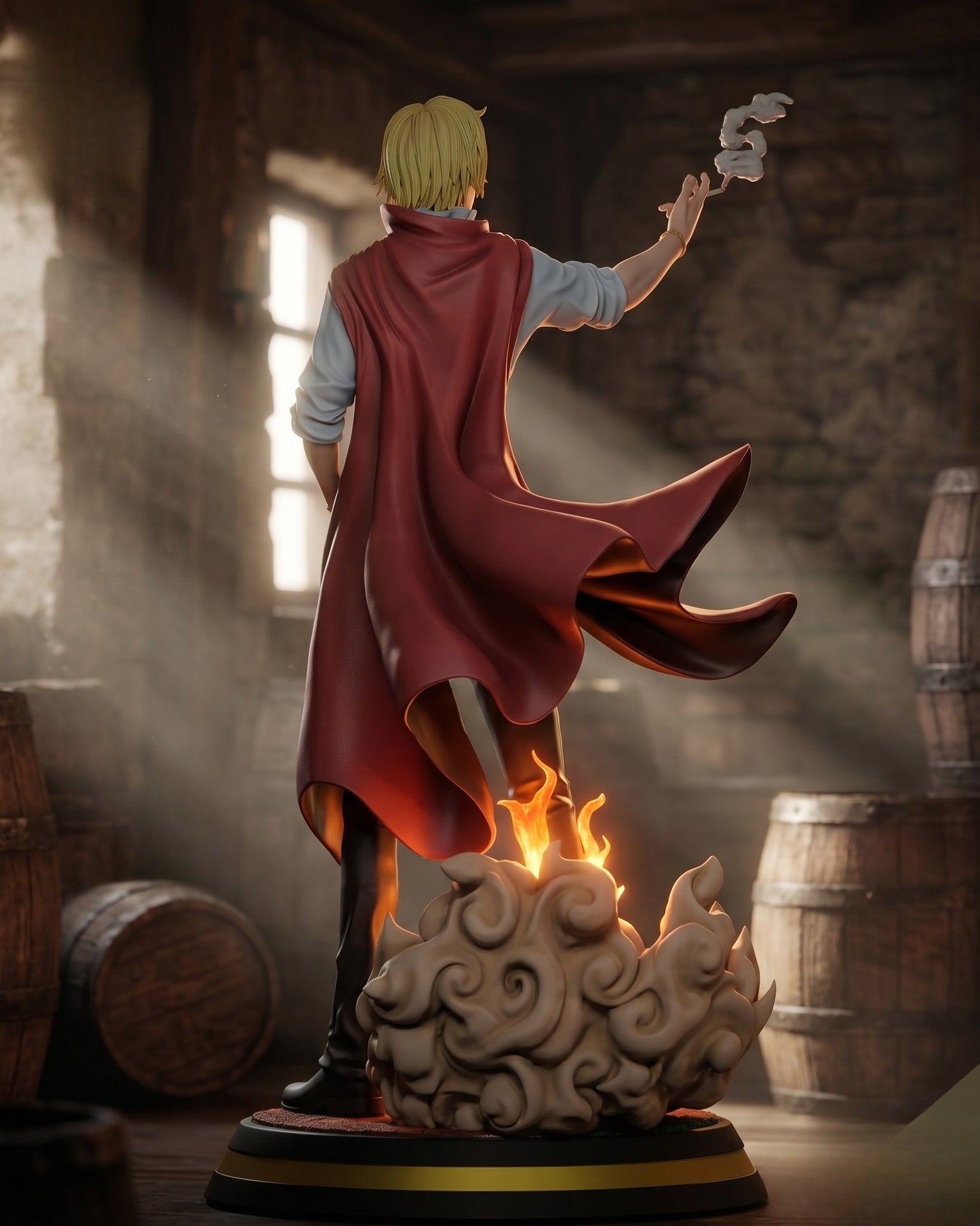 1230 Sanji_One Piece - STL 3D Print File