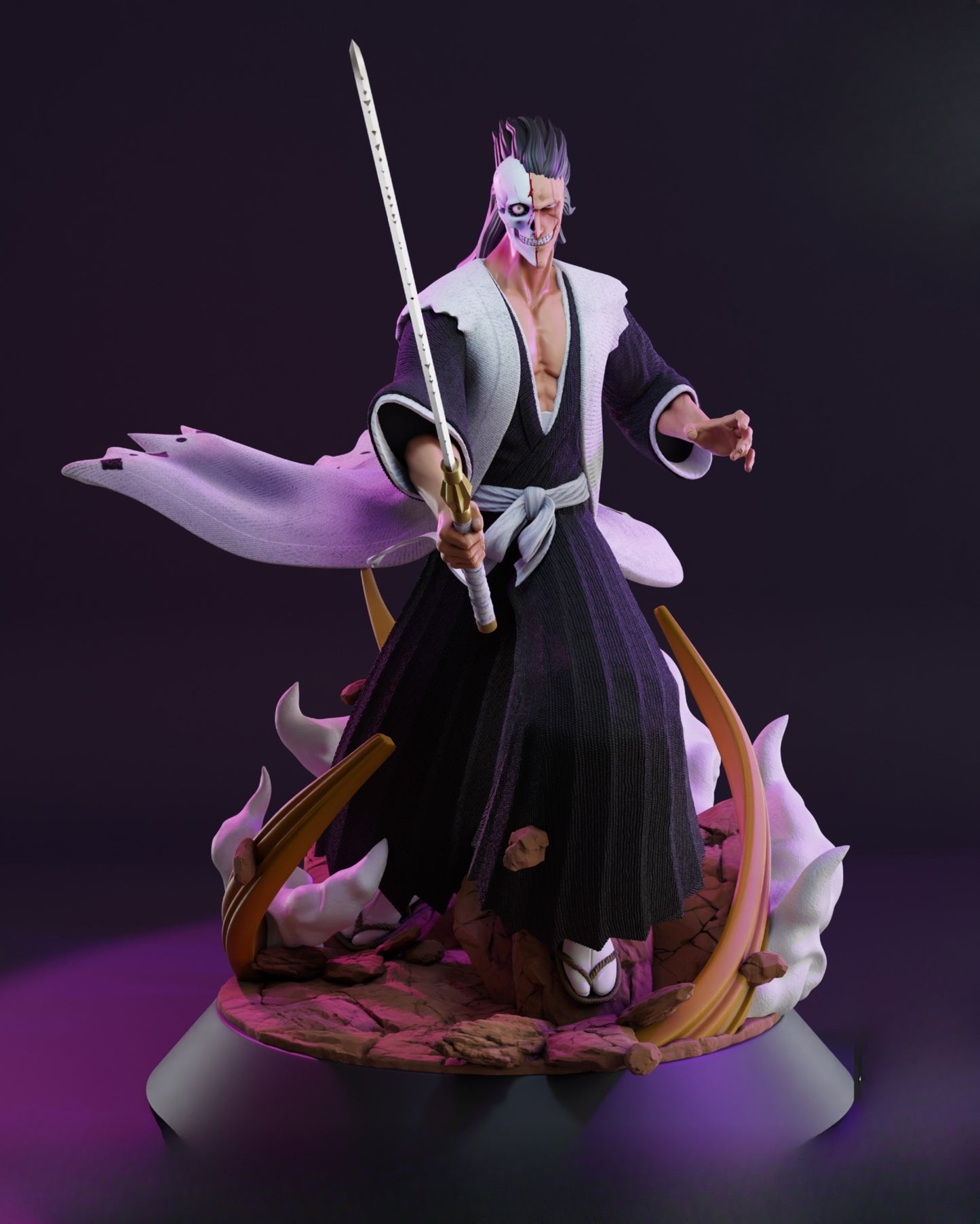 1239 Zaraki Kenpachi_Bleach - STL 3D Print File