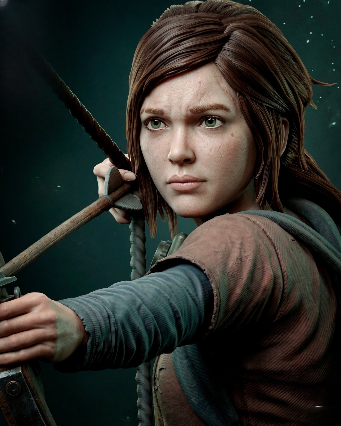 1359 Ellie Williams_The Last of Us - STL 3D Print Files