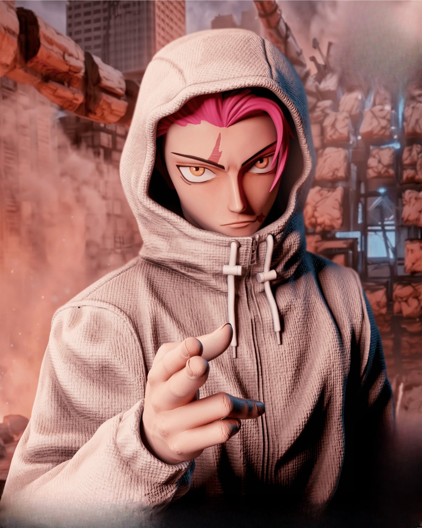 1528 Yuji Itadori_Jujutsu Kaisen - STL 3D Print Files