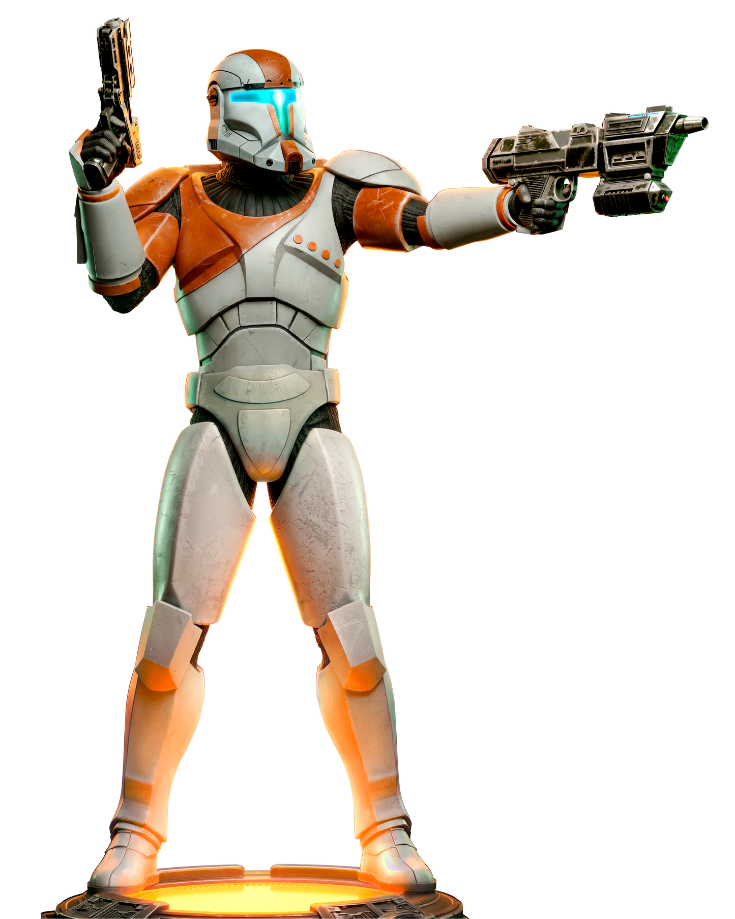 1267 Clone Commando Boss_Star Wars - STL 3D Print File