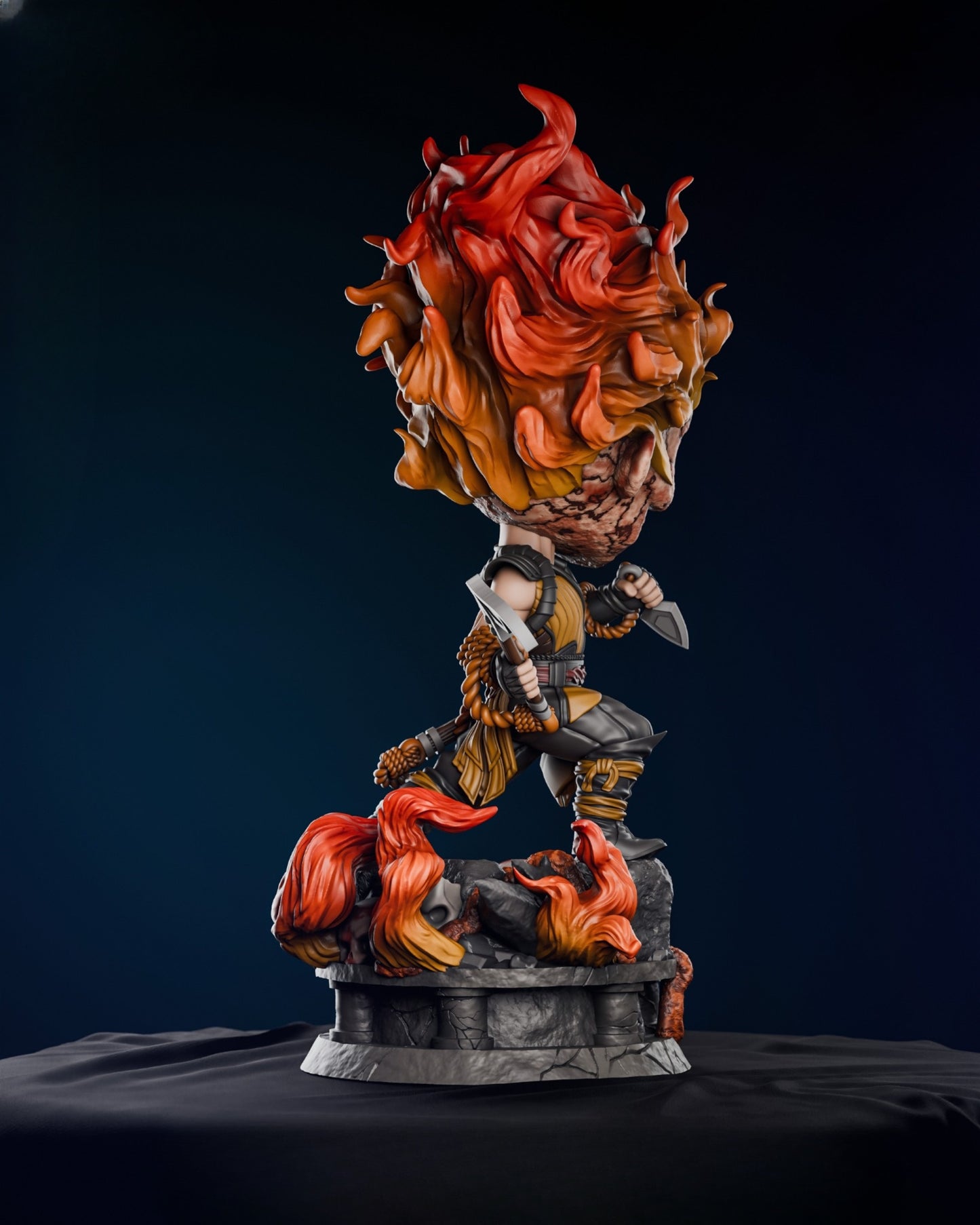 0577 Scorpion_Chibi - STL 3D Print Files