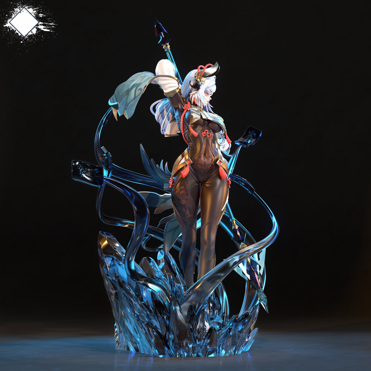1787 Shenhe_Genshin Impact - STL 3D Print Files