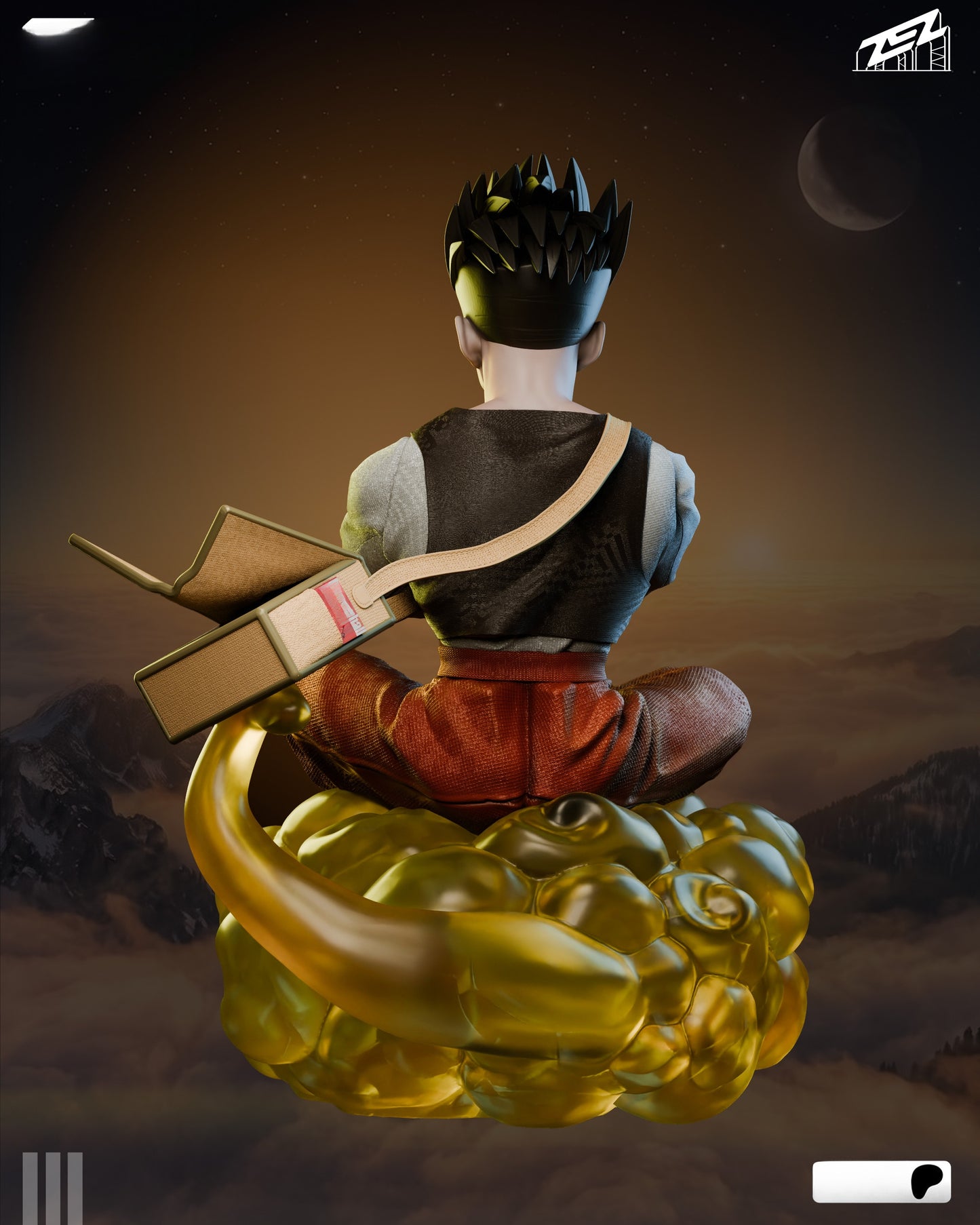 1639 Gohan_Dragon Ball Z - STL 3D Print Files