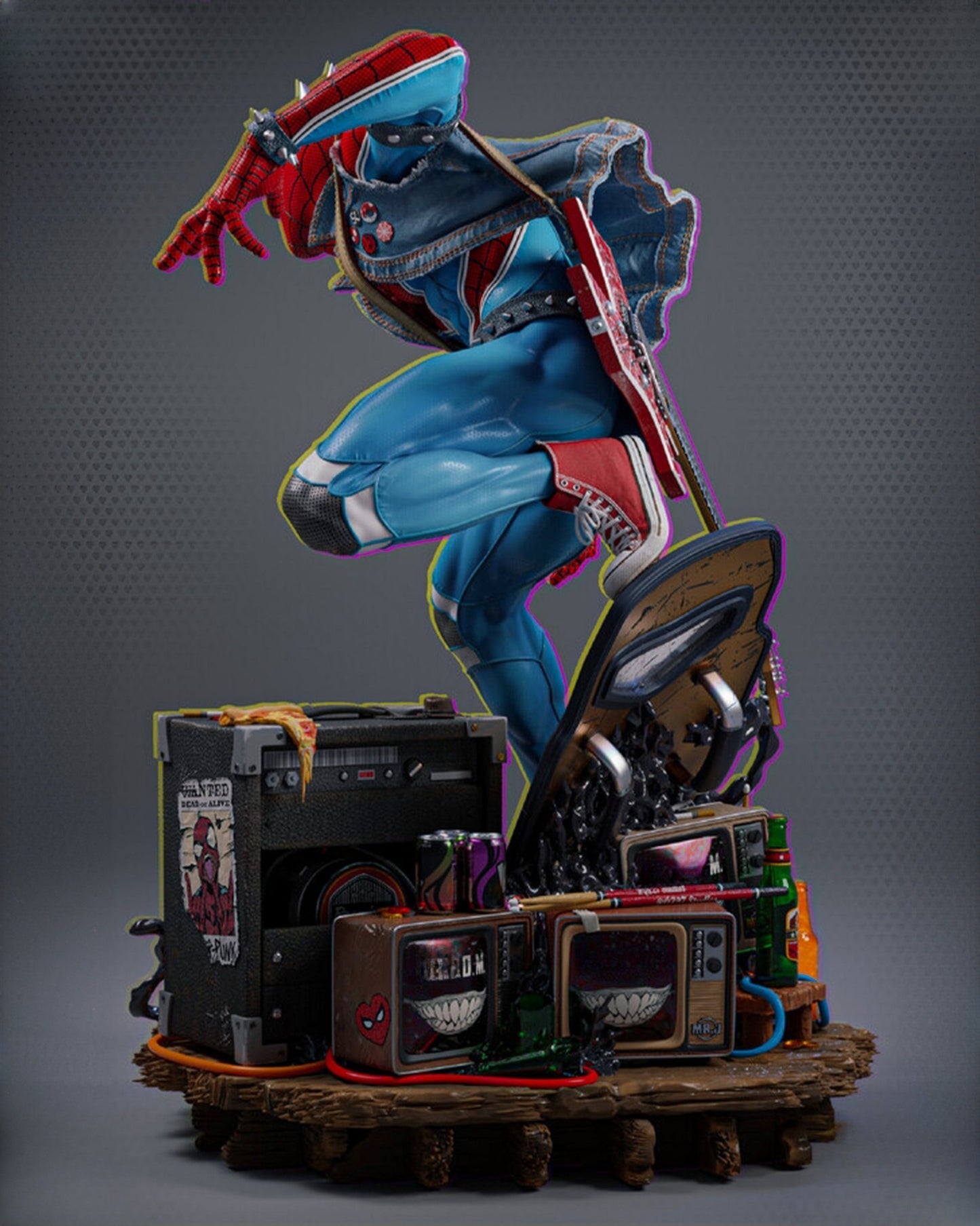 1308 SpiderPunk - STL 3D Print Files