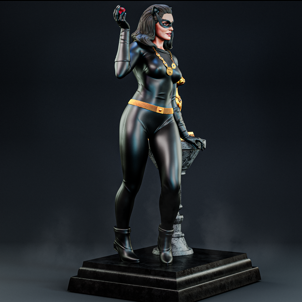 1024 Julie Newmar Catwoman NSFW - STL 3D Print Files