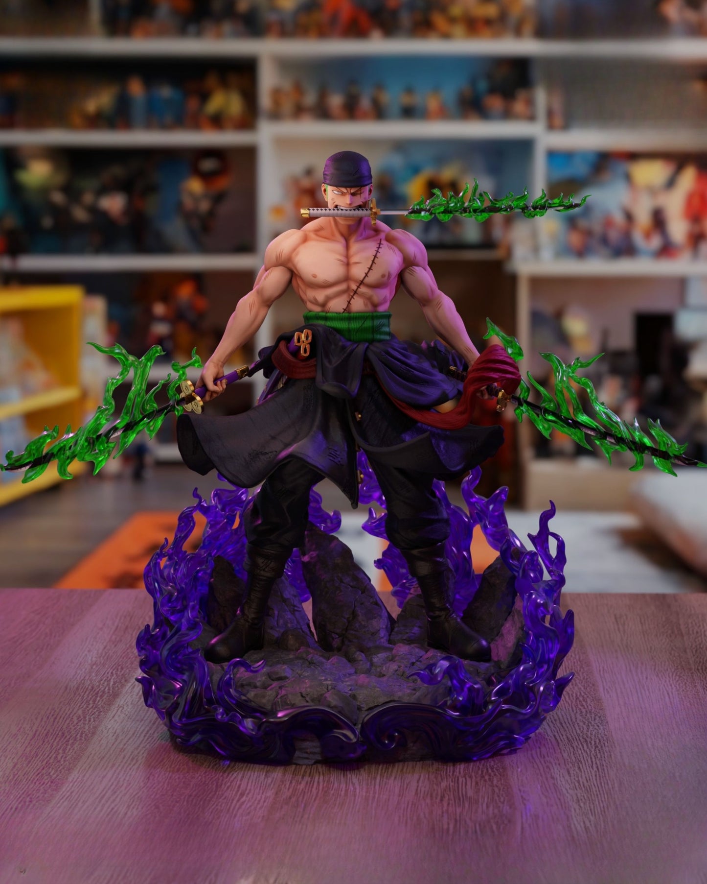 0207 Zoro_One Piece - STL 3D Print Files