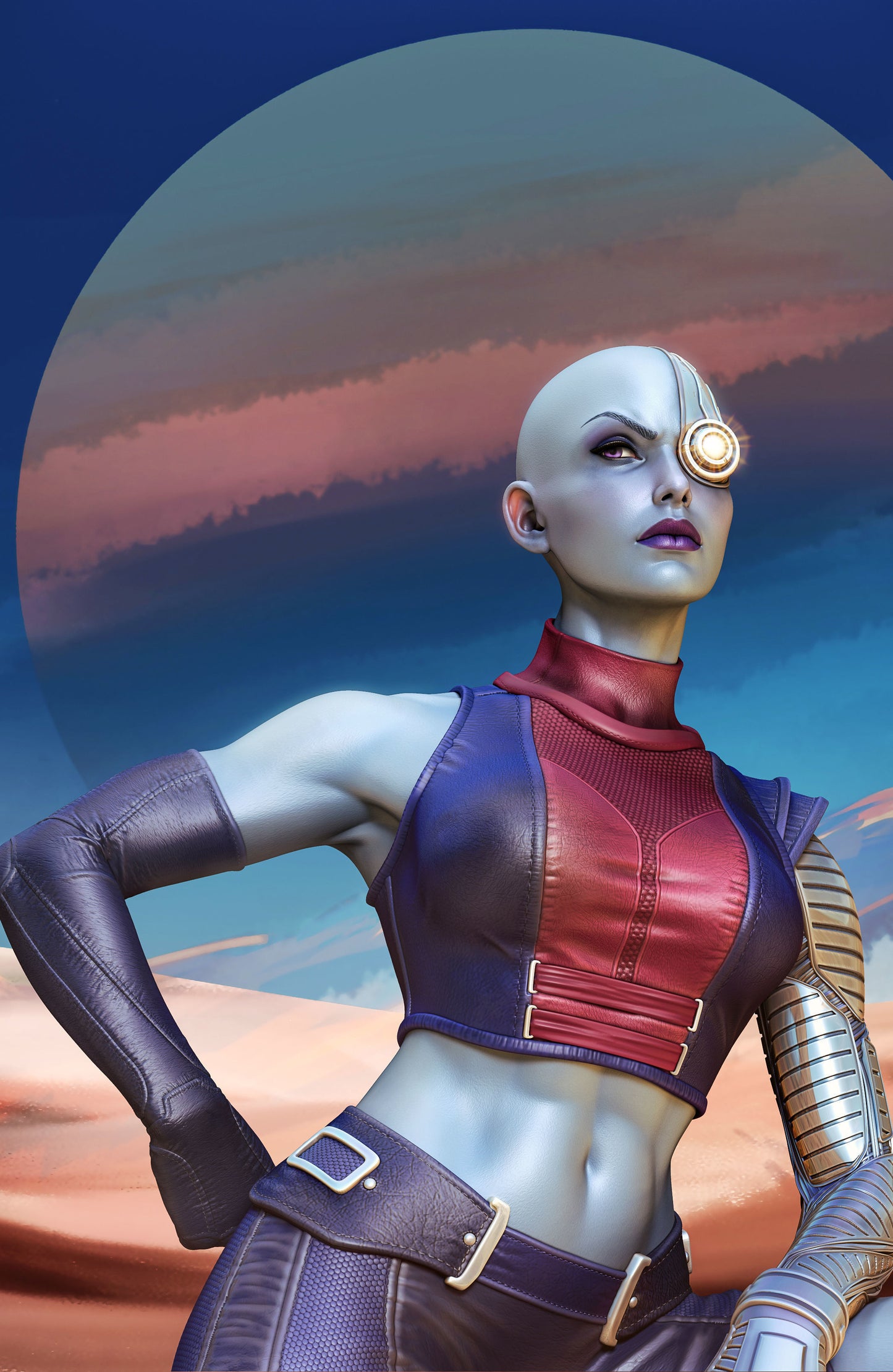 1179 Nebula_Marvel Comics  - STL 3D Print Files