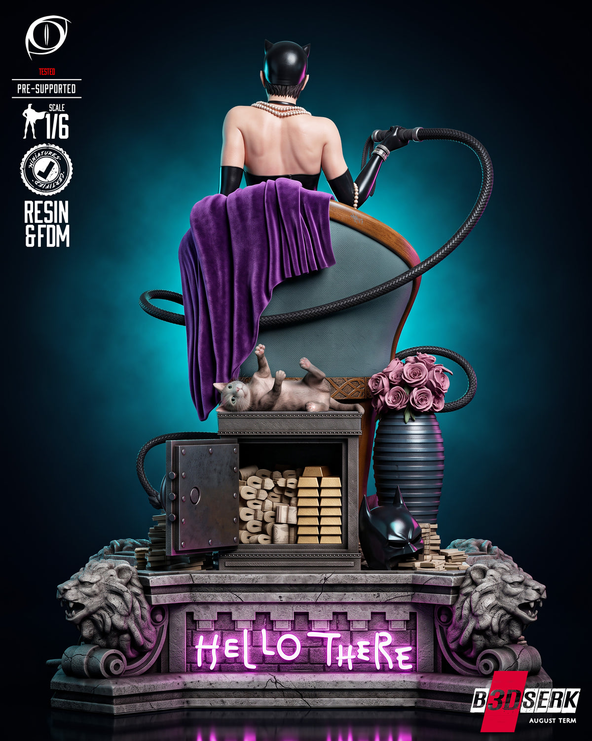 1865 Catwoman - STL 3D Print Files
