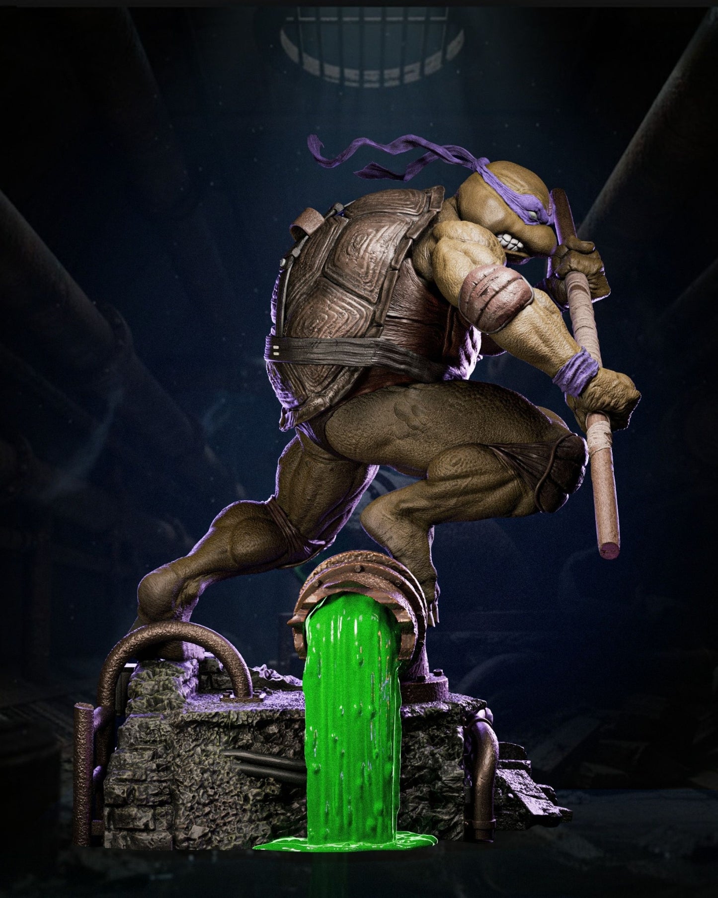 0392 Donatello_Ninja Turtle - STL 3D Print Files
