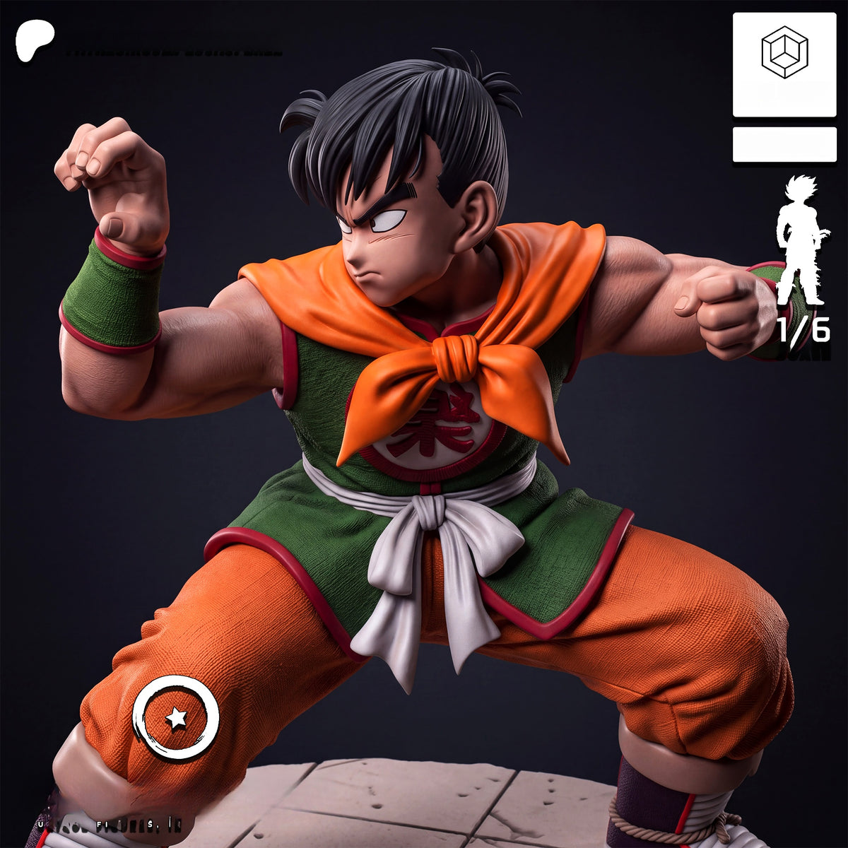 1765 Yamcha_Dragon Ball - STL 3D Print Files