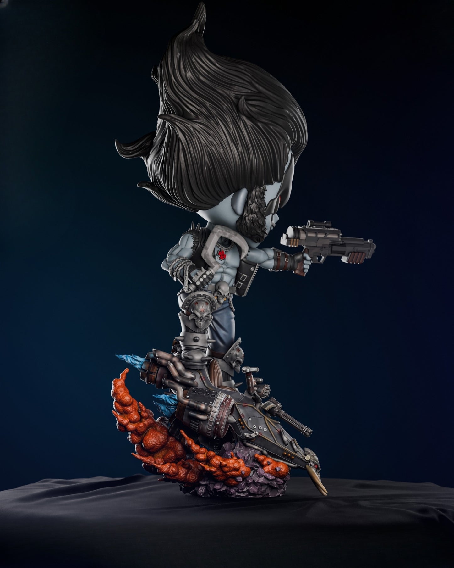 0619 Lobo Chibi - STL 3D Print Files