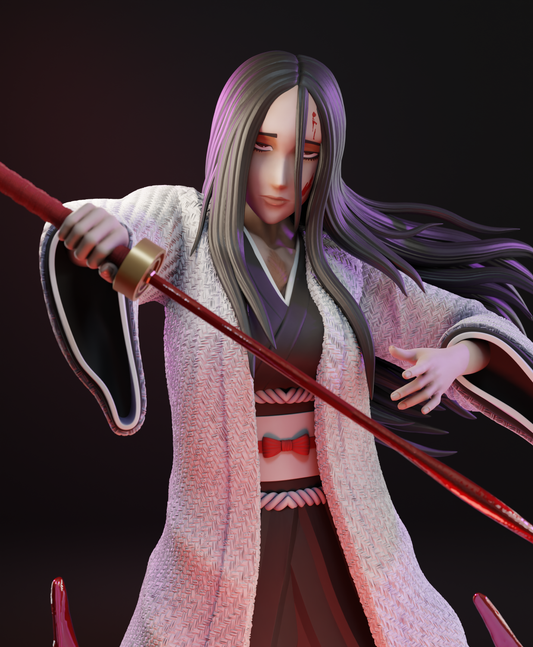 1238 Retsu Unohana_Bleach - STL 3D Print File