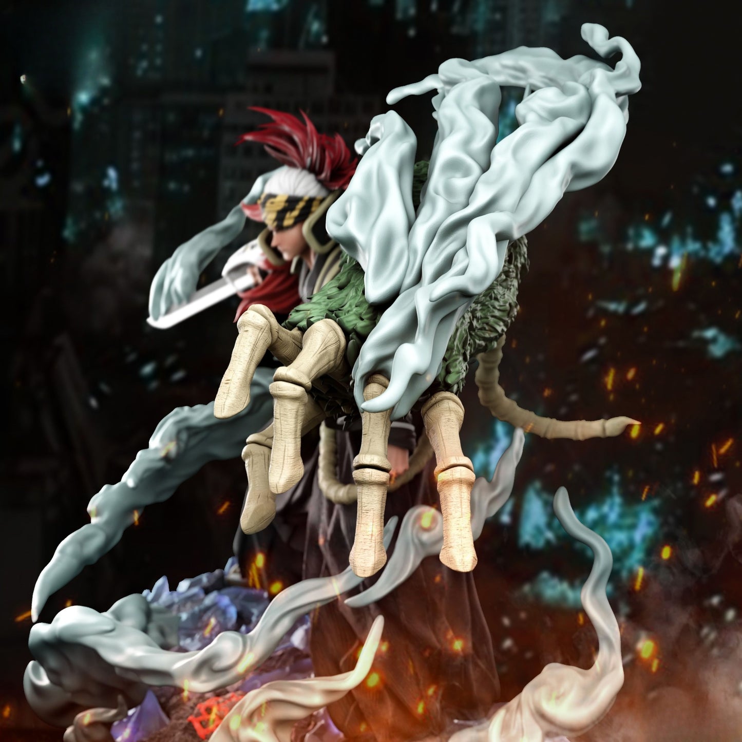 0398 Renji Abarai - STL 3D Print Files