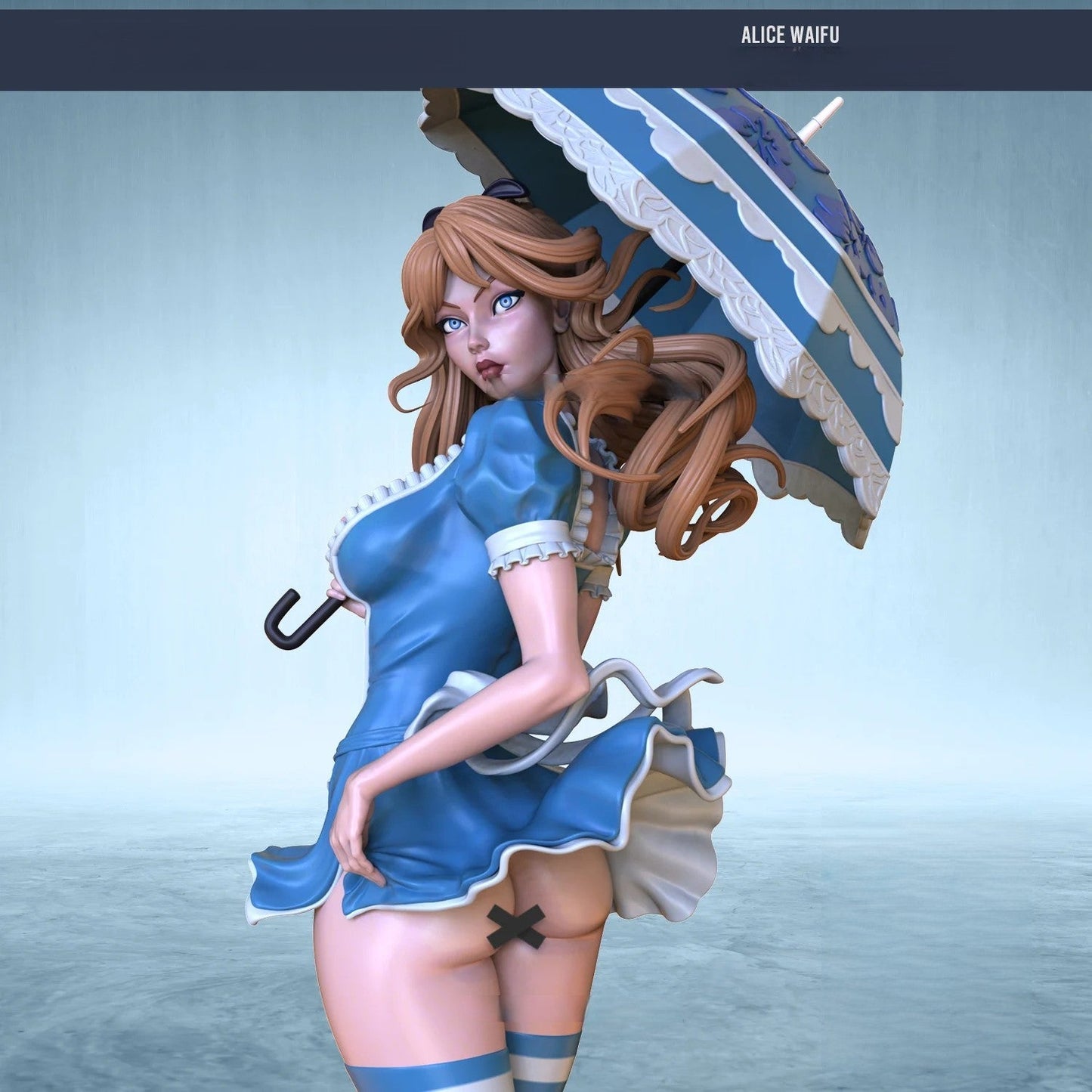 0730 Alice Waifu NSFW - STL 3D Print Files