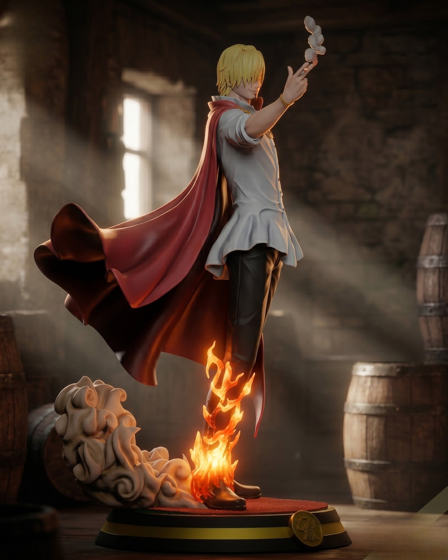 1230 Sanji_One Piece - STL 3D Print File