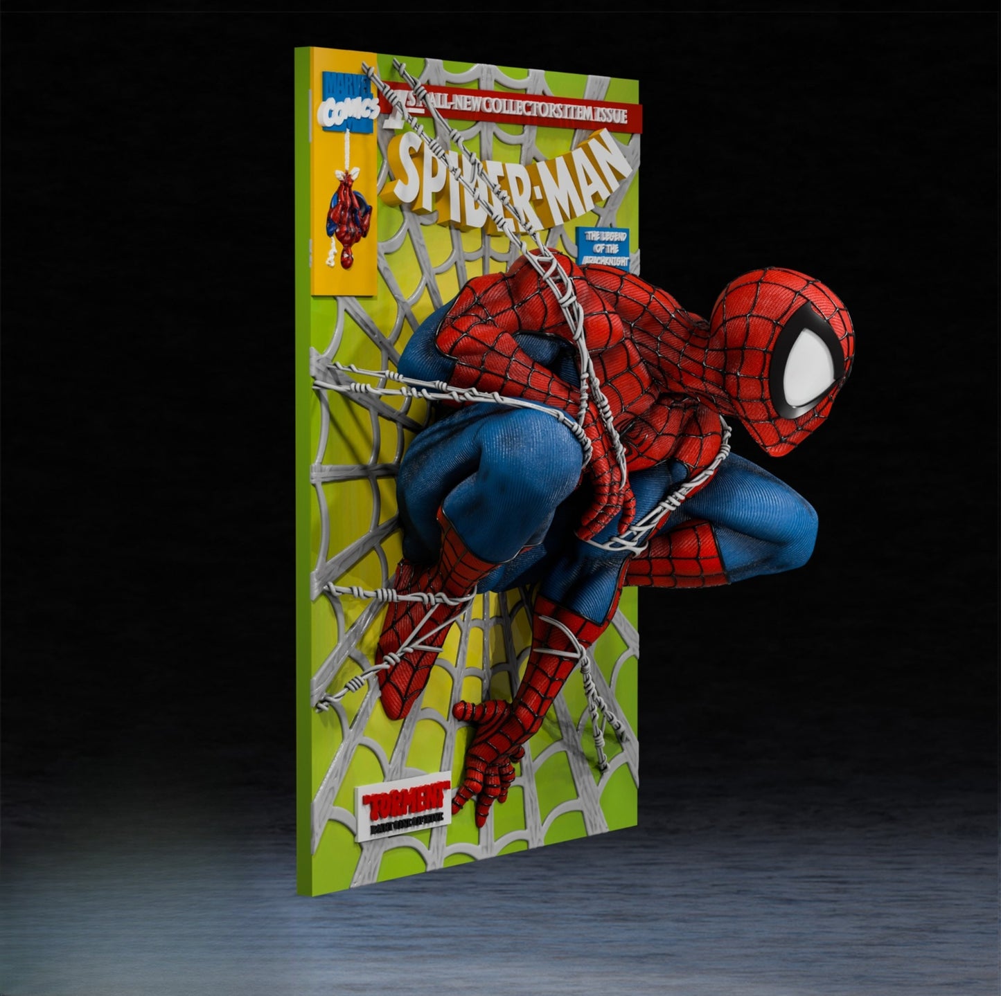 1422 Spiderman Concert Poster - STL 3D Print Files