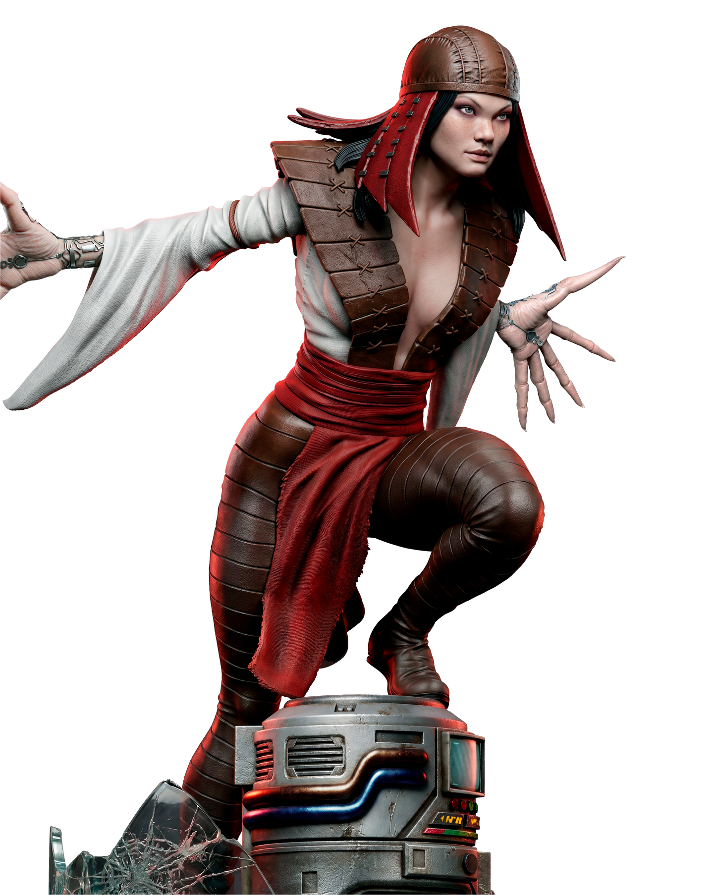 1058 Lady Deathstrike - STL 3D Print Files