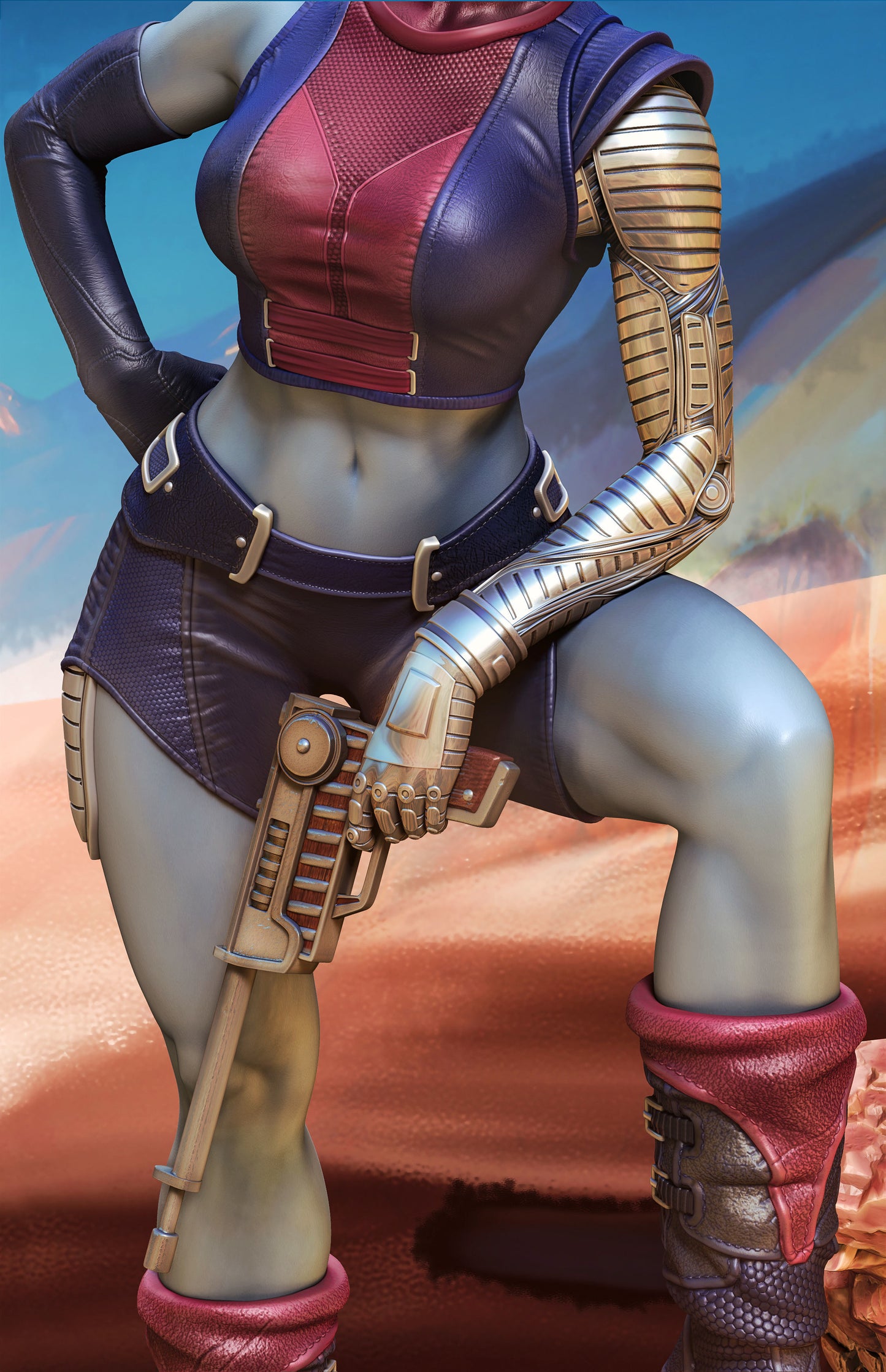 1179 Nebula_Marvel Comics  - STL 3D Print Files