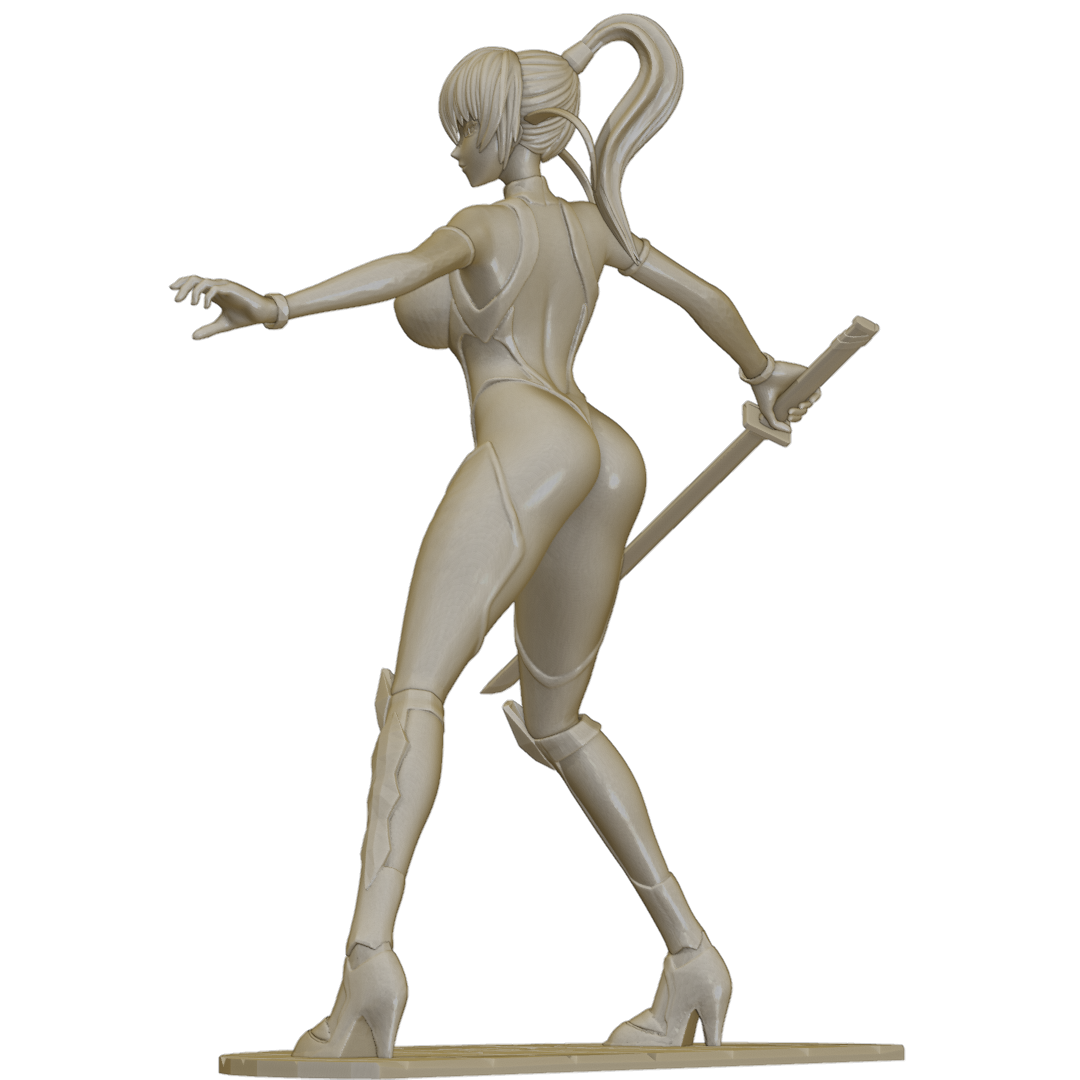 1813 Asagi Igawa_Taimanin - STL 3D Print Files