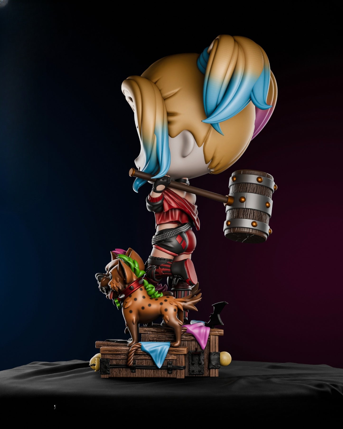 0579 Harley Quinn Chibi - STL 3D Print Files