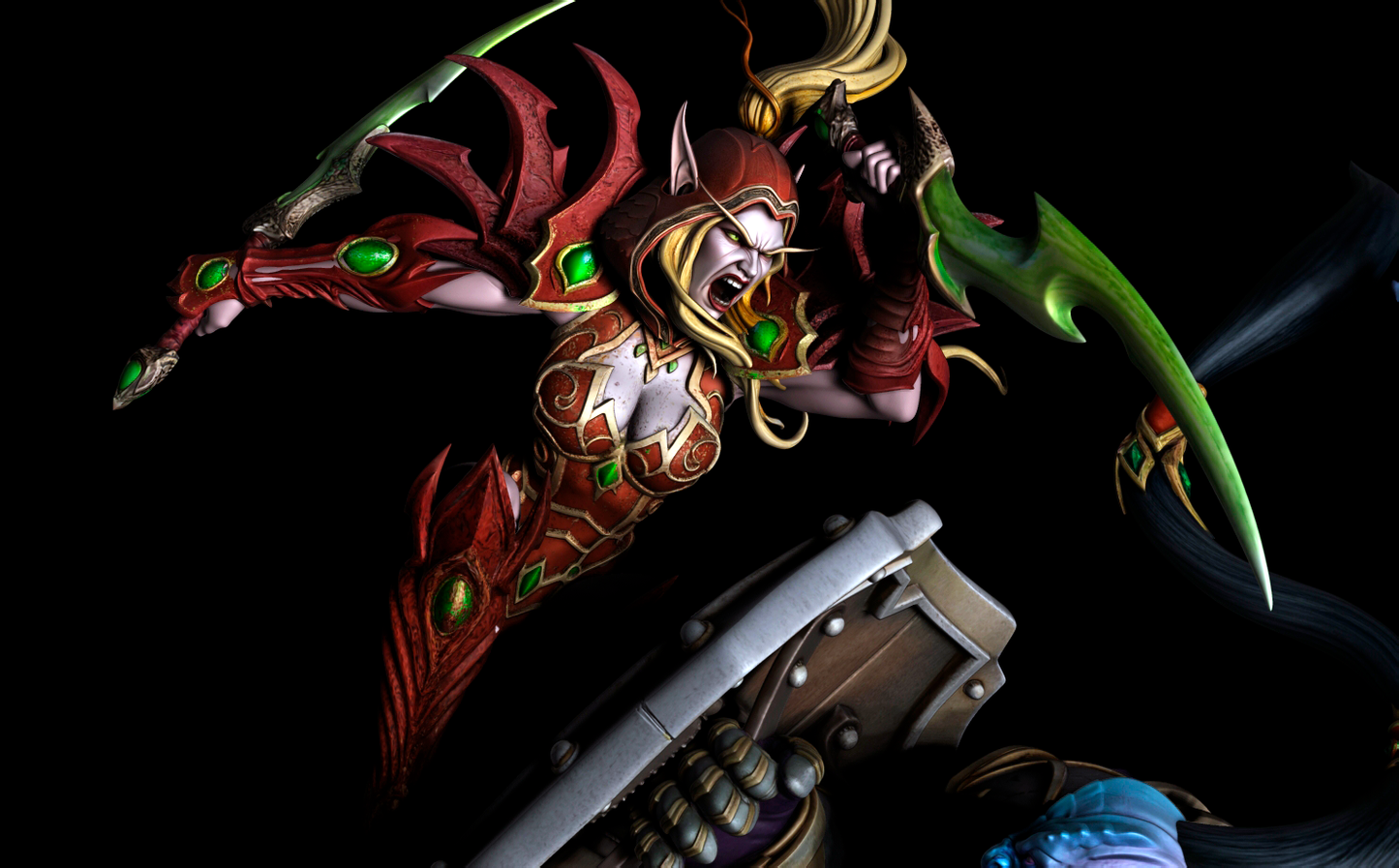 1296 Vindicator Maraad_Valeera Sanguinar - STL 3D Print File