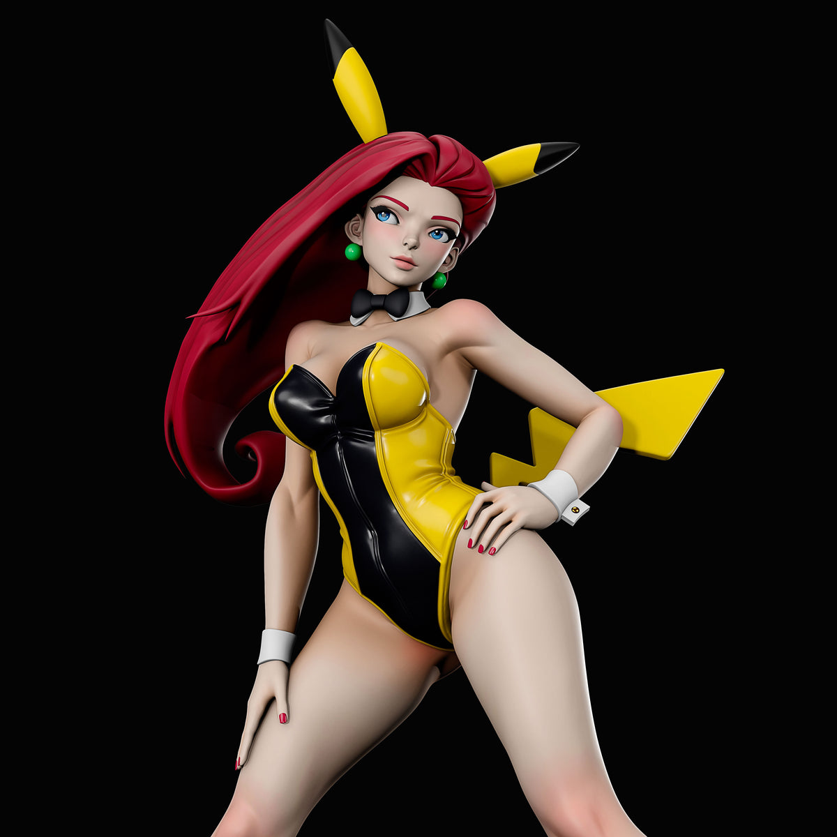 2147 Jessie Pokemon NSFW - STL 3D Print Files