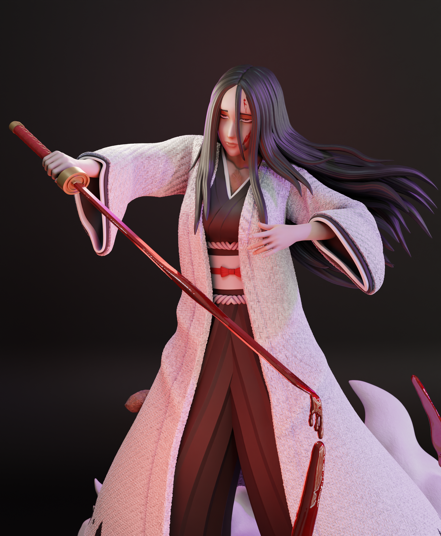 1238 Retsu Unohana_Bleach - STL 3D Print File