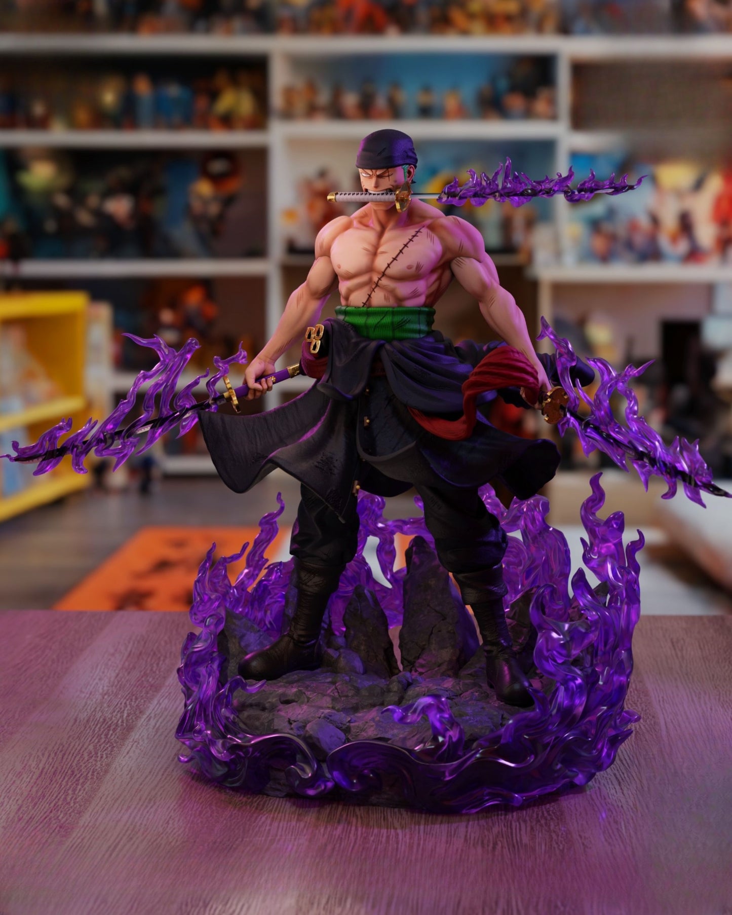 0207 Zoro_One Piece - STL 3D Print Files