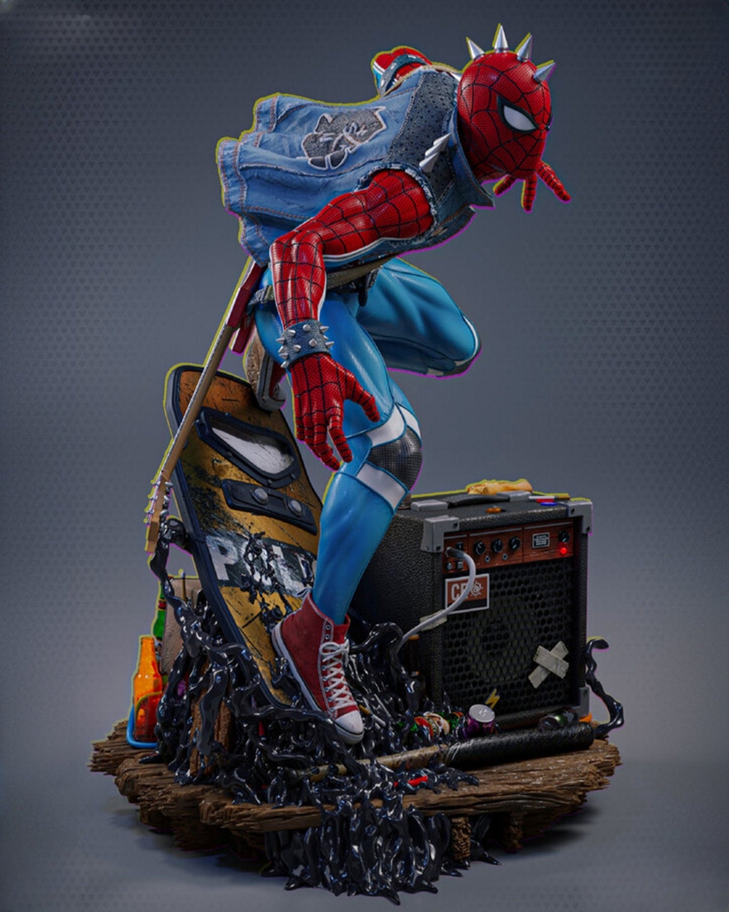 1308 SpiderPunk - STL 3D Print Files