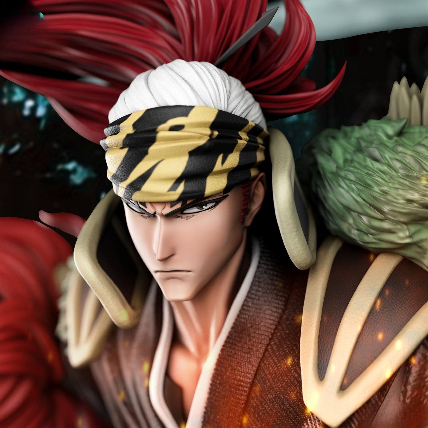0398 Renji Abarai - STL 3D Print Files