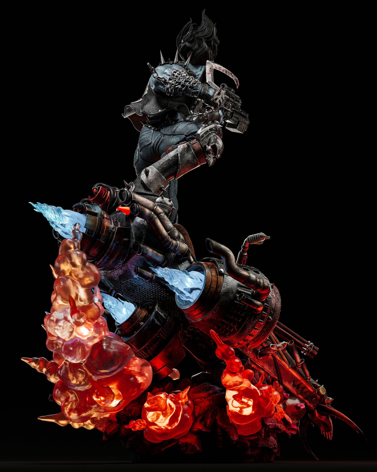 0988 Lobo - DC Comics (2351) - STL 3D Print Files