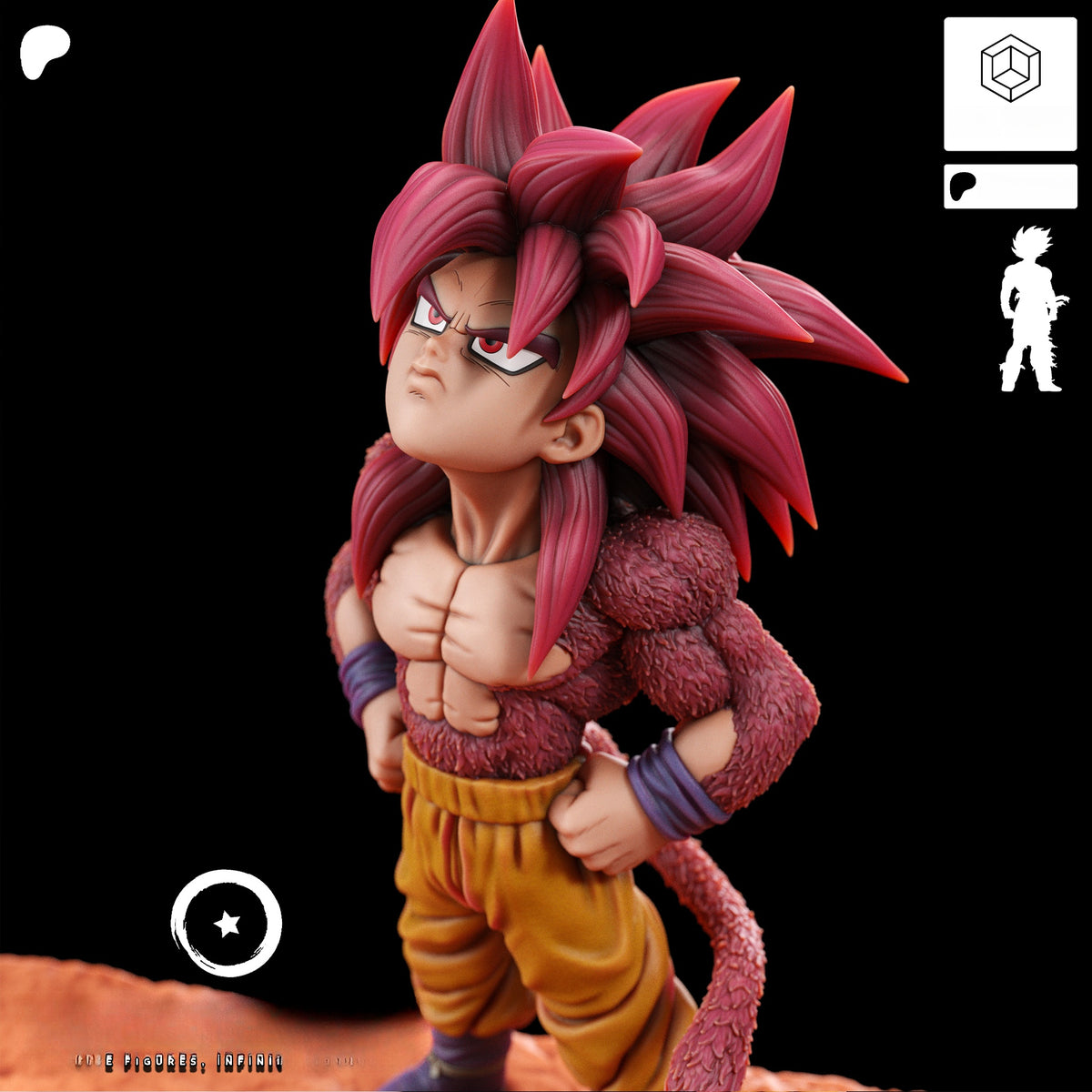 1763 Goku vs Gomah_Dragon Ball Daima - STL 3D Print Files