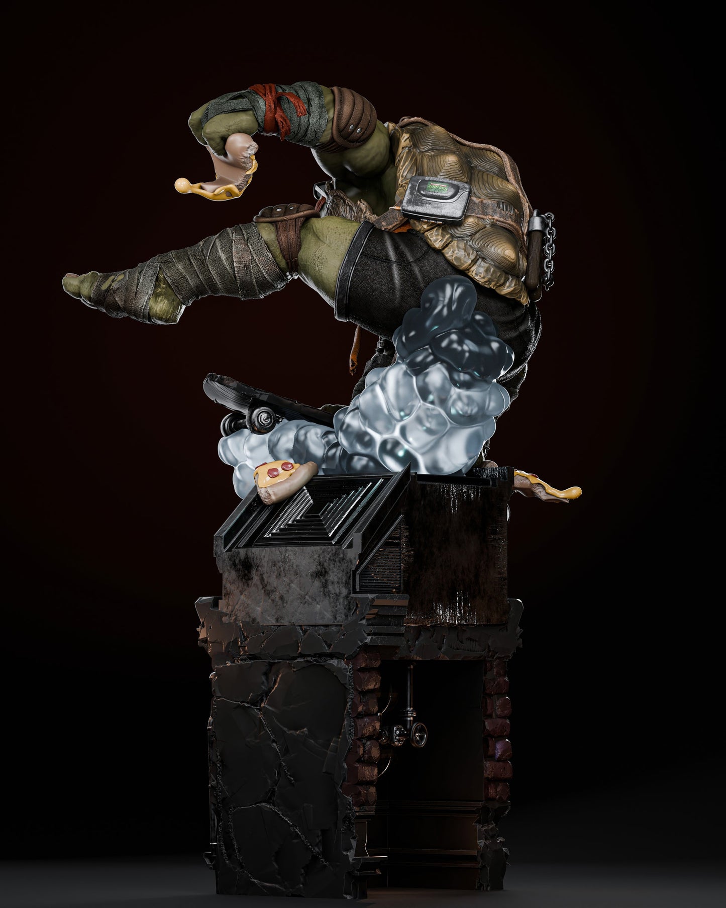 0940 Michelangelo - TMNT (2517) - STL 3D Print Files