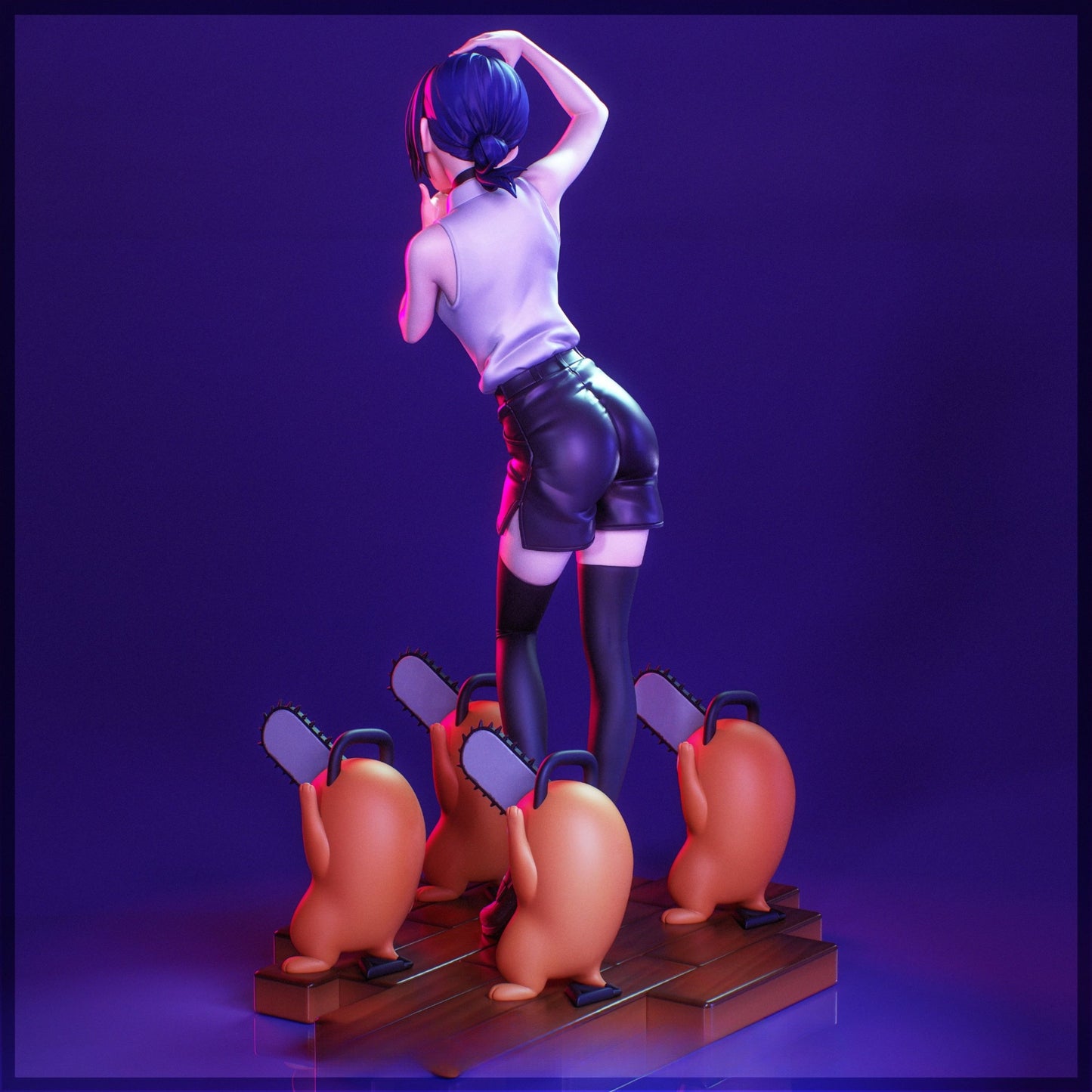 0531 Reze_Chainsaw Man - STL 3D Print Files