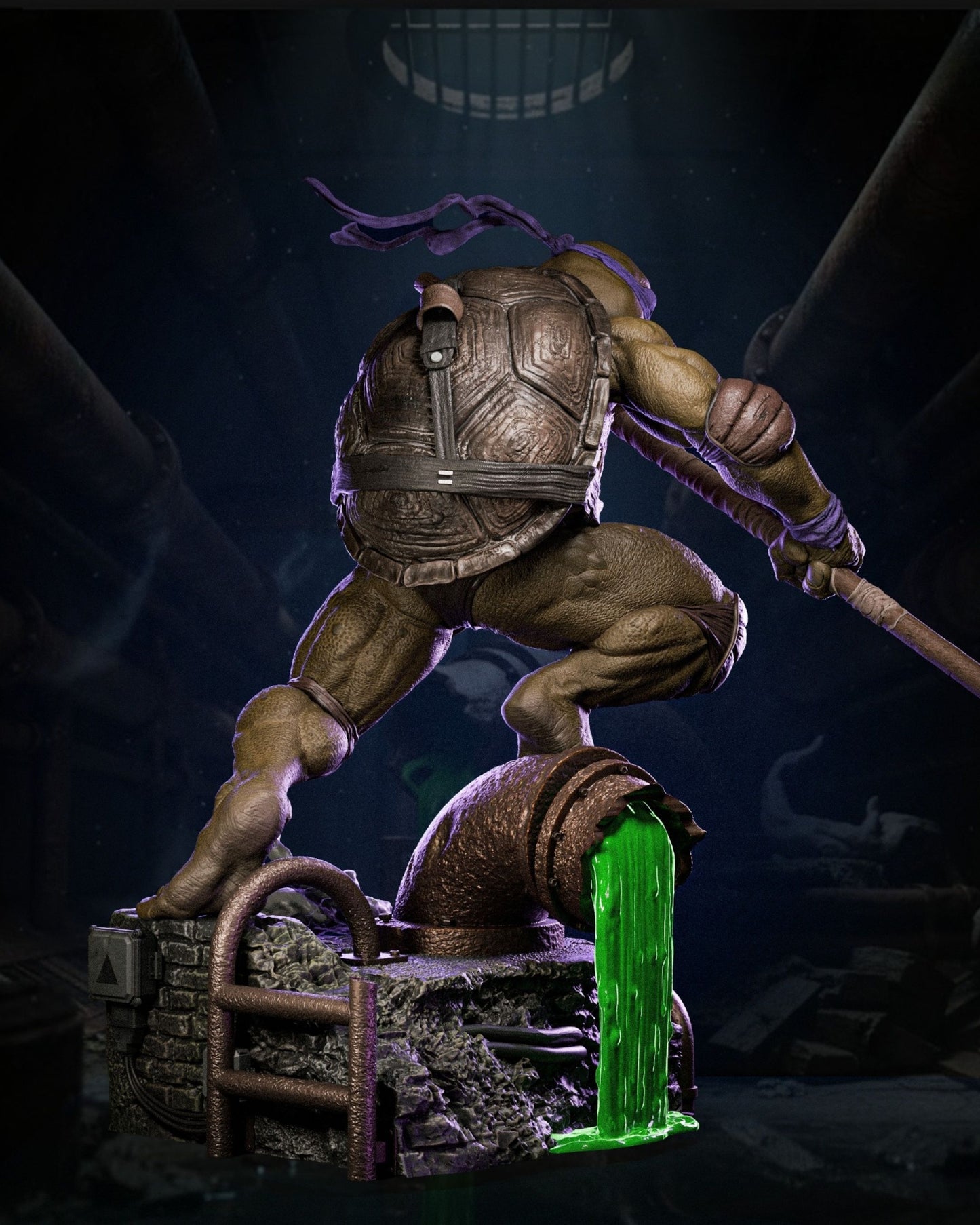 0392 Donatello_Ninja Turtle - STL 3D Print Files
